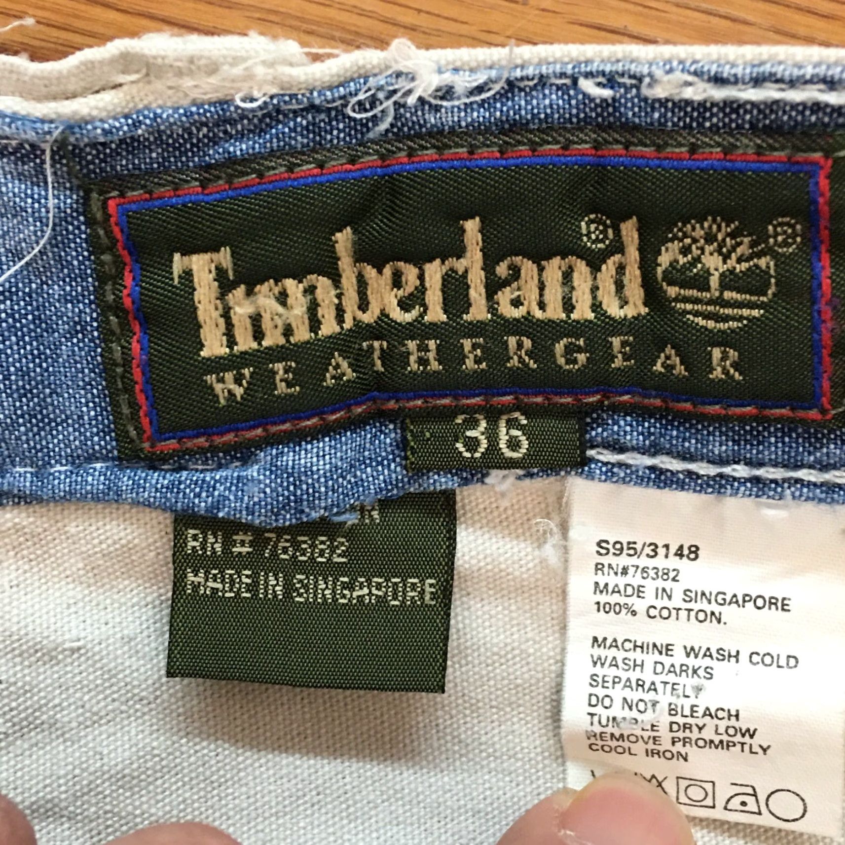 Timberland Timberland Mens Casual Weathergear High Rise Flat Front Beige Shorts Size 36 Size US 36 / EU 52 - 3 Thumbnail