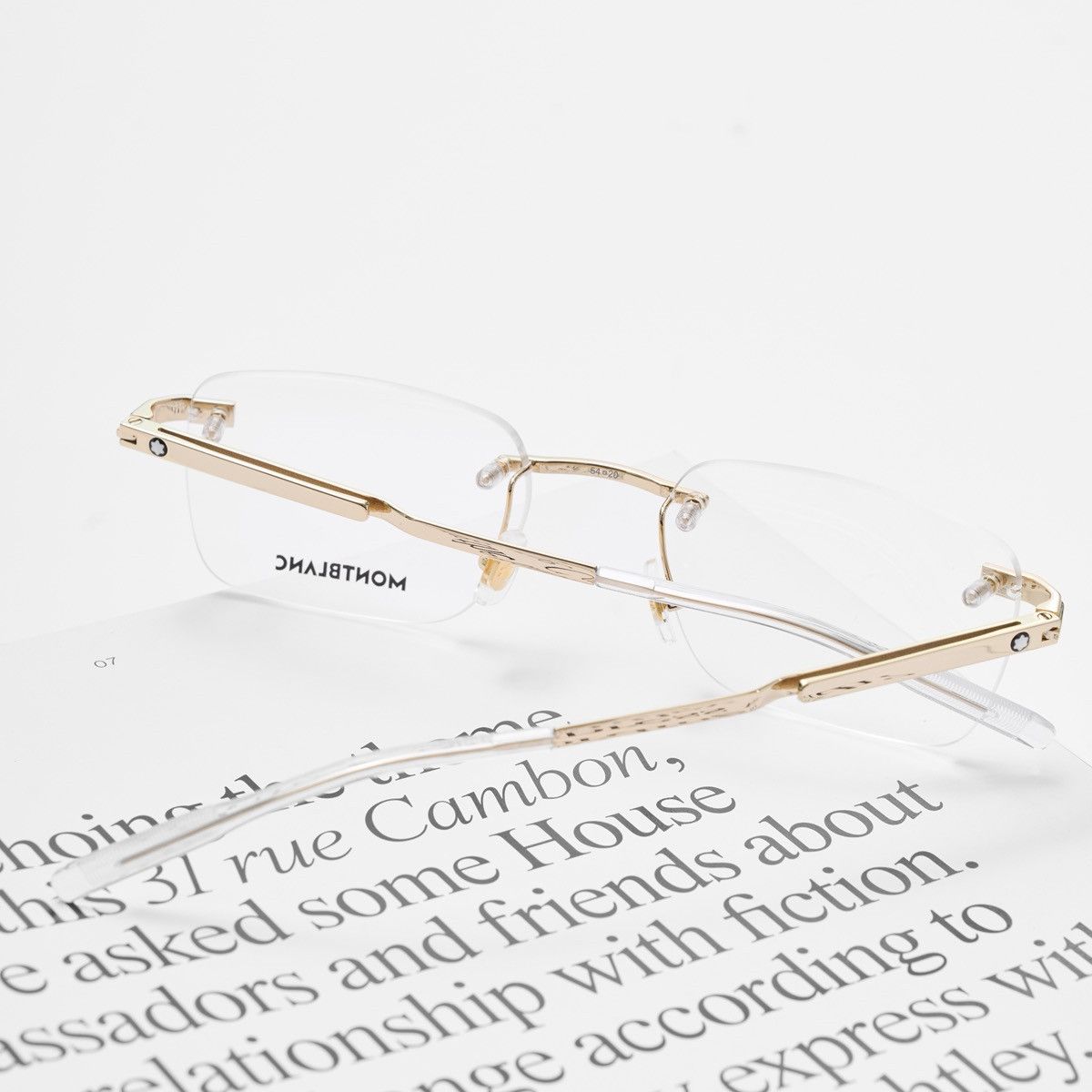 Montblanc MONTBLANC MB0279O 002 GLASSES Size ONE SIZE - 7 Thumbnail