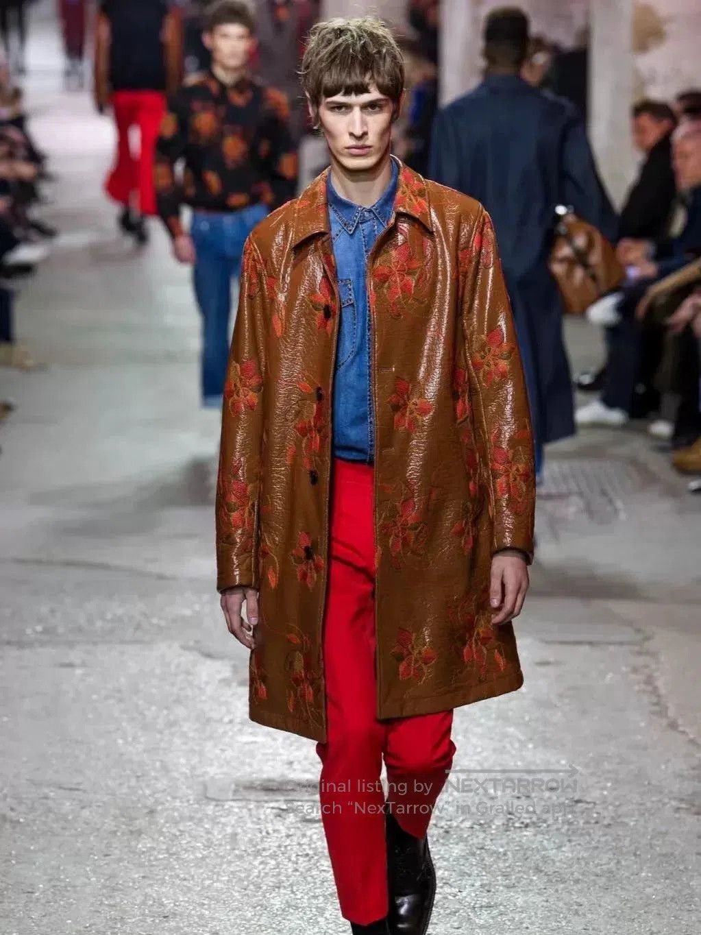Dries Van Noten drapes van noten f/w17 mandala coat. Size L / US 10 / IT 46 - 4 Thumbnail
