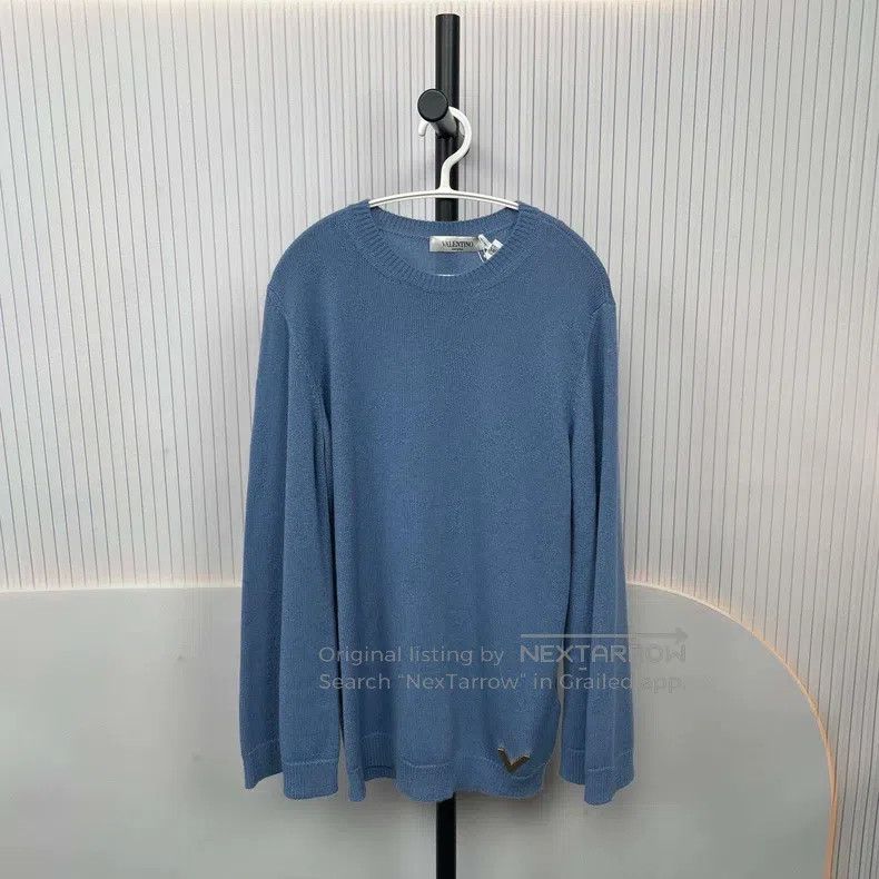 Valentino Valentino Knitted long-sleeved sweater Size US L / EU 52-54 / 3 - 1 Thumbnail