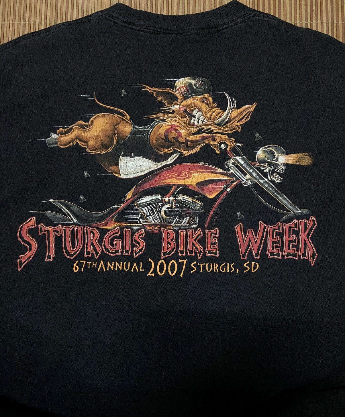 Vintage STURGIS BIKE WEEK 2007 TEE Size US L / EU 52-54 / 3 - 9 Thumbnail