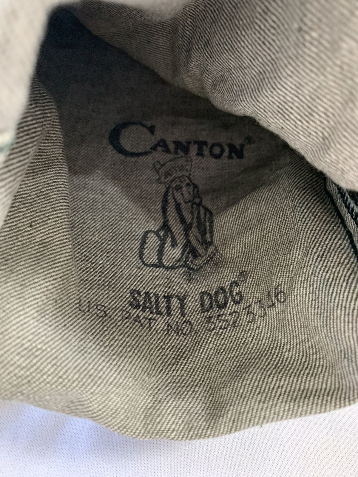 Vintage Very rare canton jeans scrubdenim saltydog sanforized Size US 27 - 6 Thumbnail