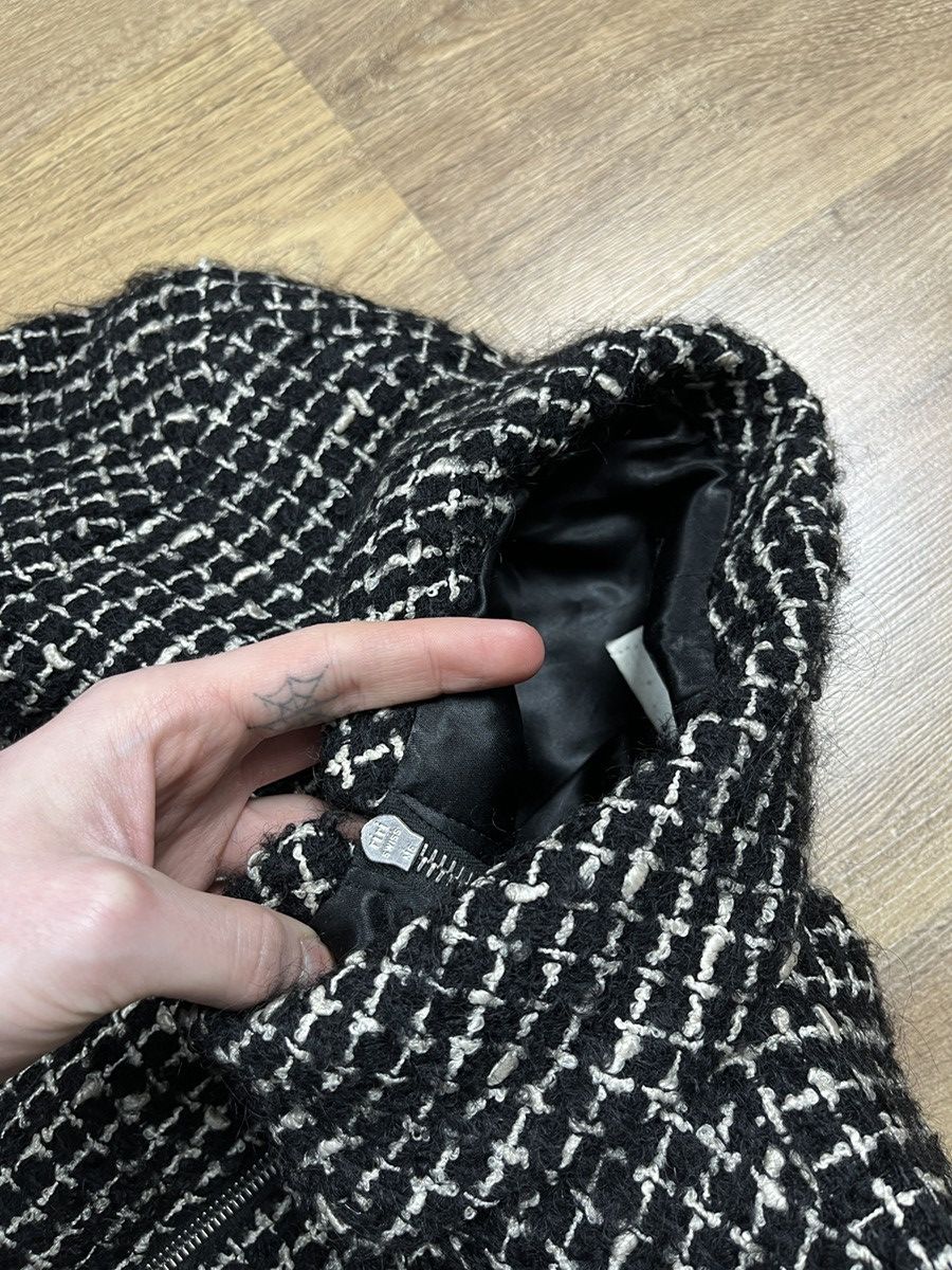 Designer × agnes b. ➕ agnes b. luxury tweed wool zip up jacket old money Size M / US 6-8 / IT 42-44 - 3 Thumbnail