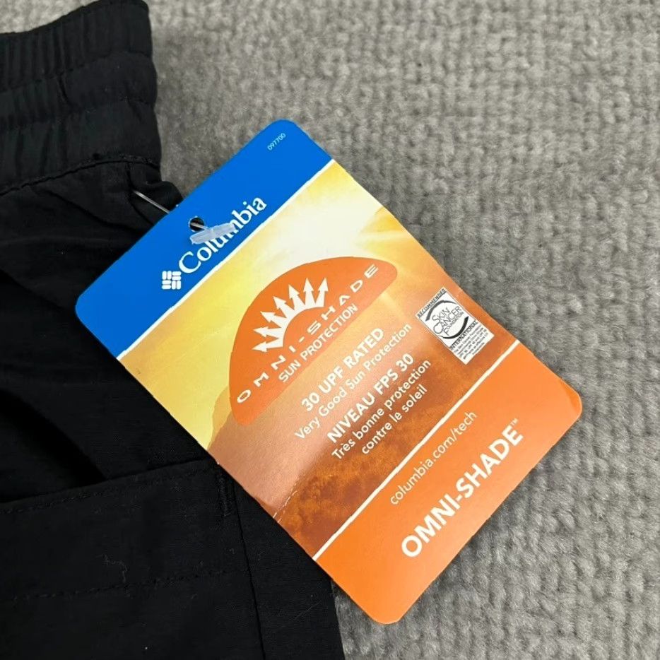 Vintage COLUMBIA Womens Pants XL Black 27" Inseam Capris Hiking Street Style Casual Outdoor Sports Size 40" / US 18 - 7 Thumbnail