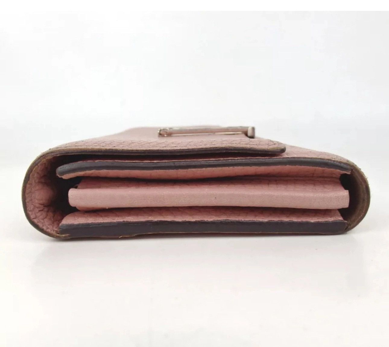 Louis Vuitton Authentic LOUIS VUITTON M61250 Portefeiulle Capsine Leather Size ONE SIZE - 7 Thumbnail