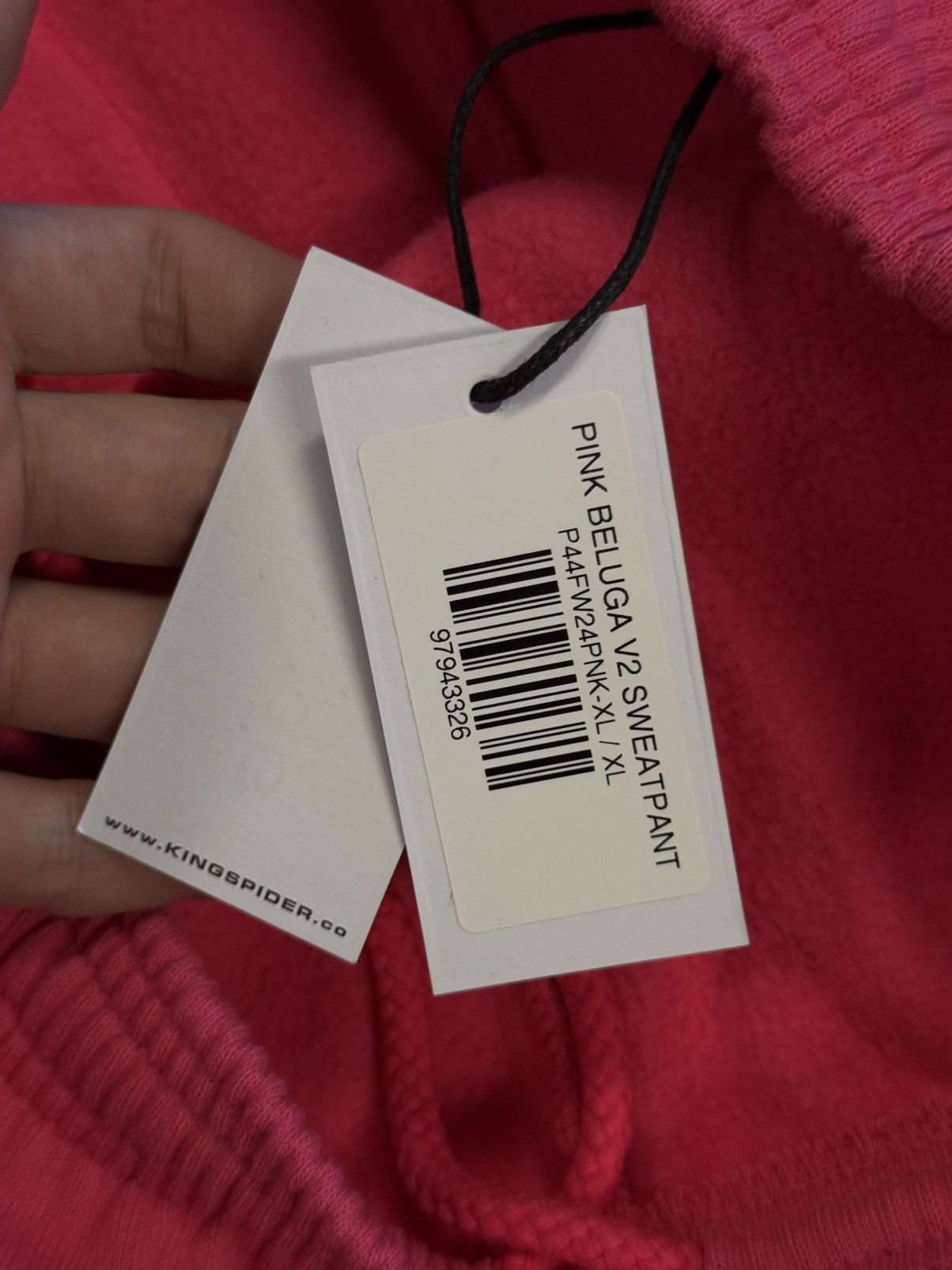 Sp5der Sp5der Worldwide Pink Sweatpants Size XL (NEW) Size US 34 / EU 50 - 11 Thumbnail