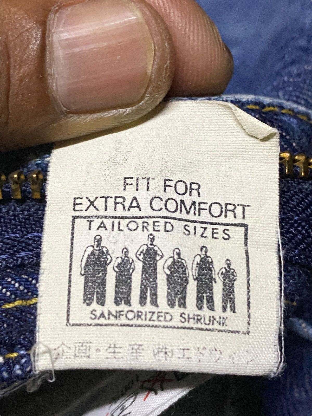 Lee × The Brooklyn Circus Vintage Lee X Edwin Faded Wash Distressed Sanforized Jeans Size US 29 - 19 Thumbnail