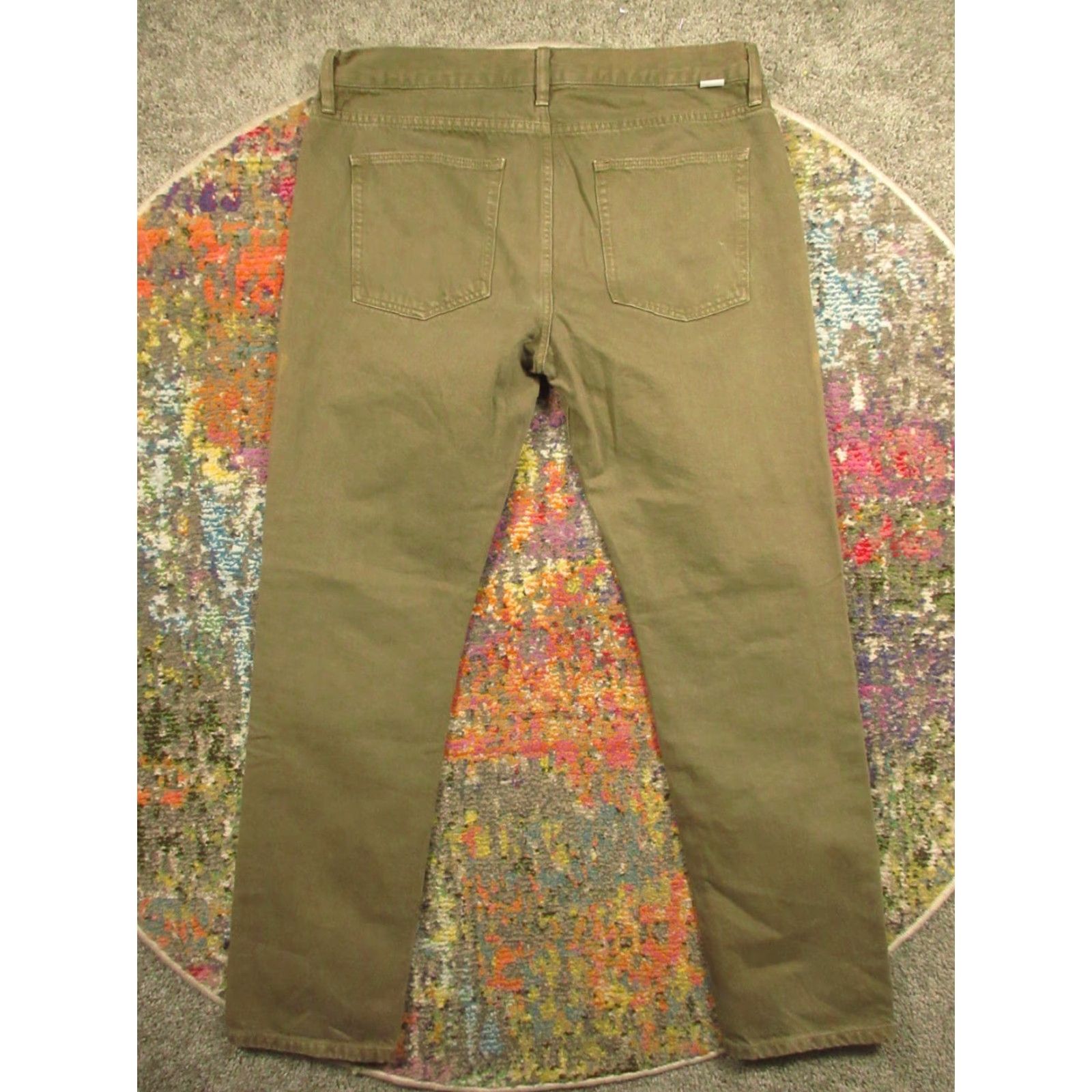 Outerknown Outerknown SEA Jeans Men 36x32 Denim Brown Organic Cotton Spandex Straight 5-Pocket Vintage? No (adjusted) Size US 36 / EU 52 - 2 Thumbnail