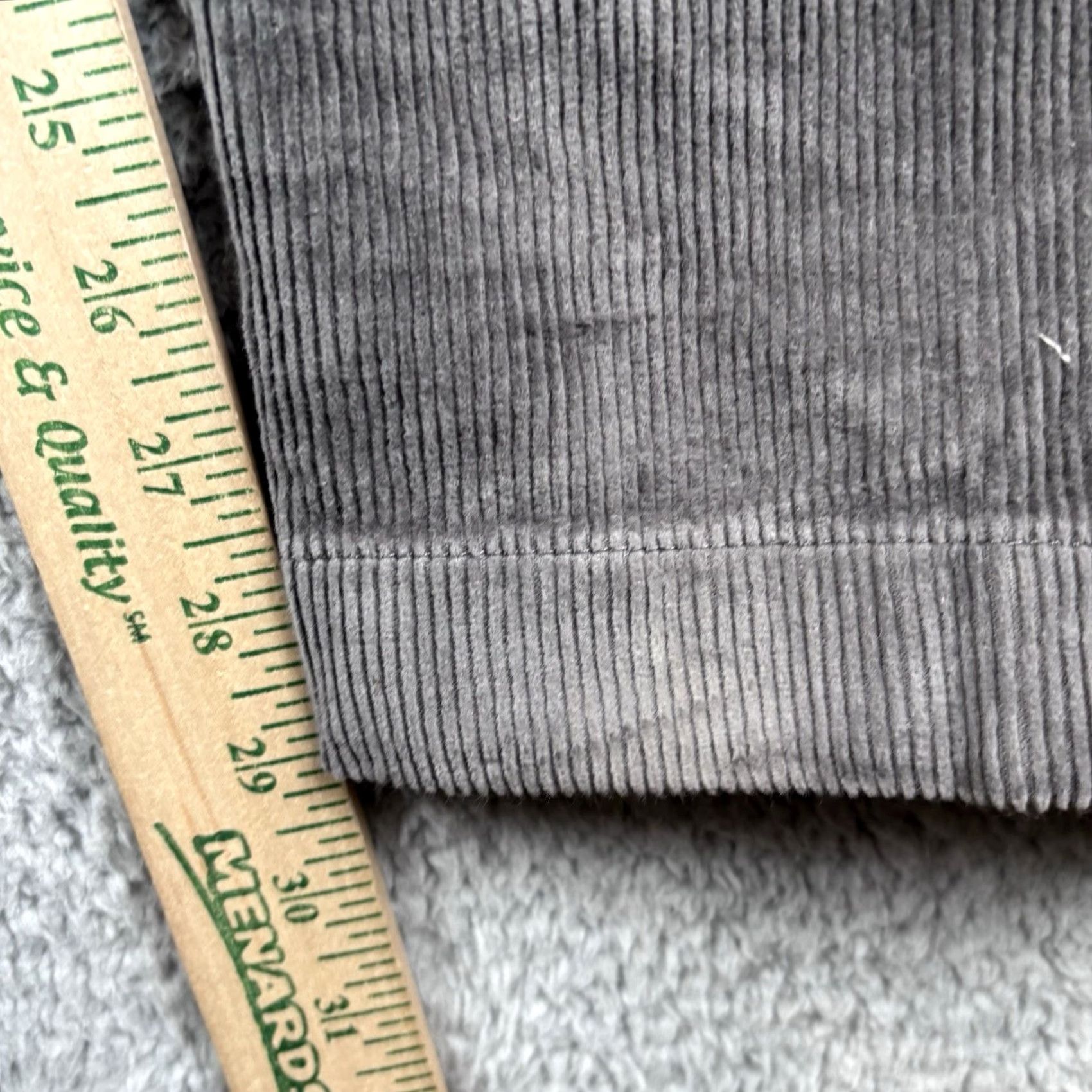 Vintage VINTAGE LL Bean Corduroy Pants Mens 40 x 29 Gray Comfort Waist Casual Shirt? Size US 40 / EU 56 - 6 Thumbnail