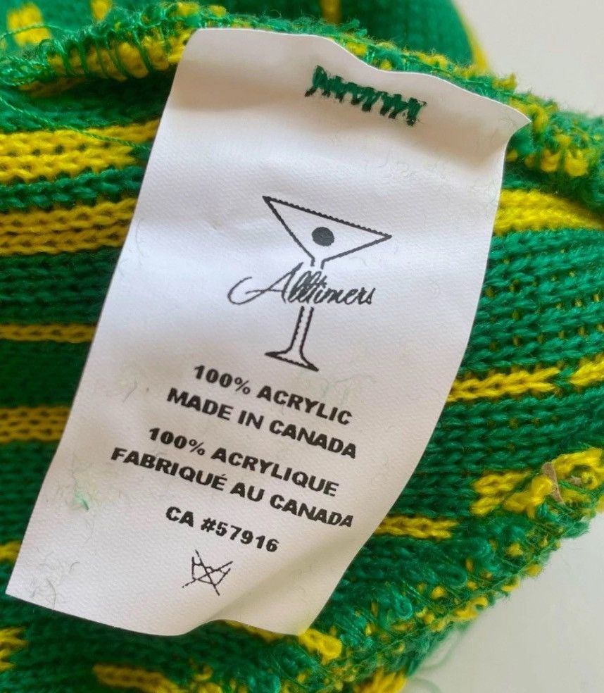 Vintage Alltimers BLANK Beanie GREEN Size ONE SIZE - 3 Thumbnail