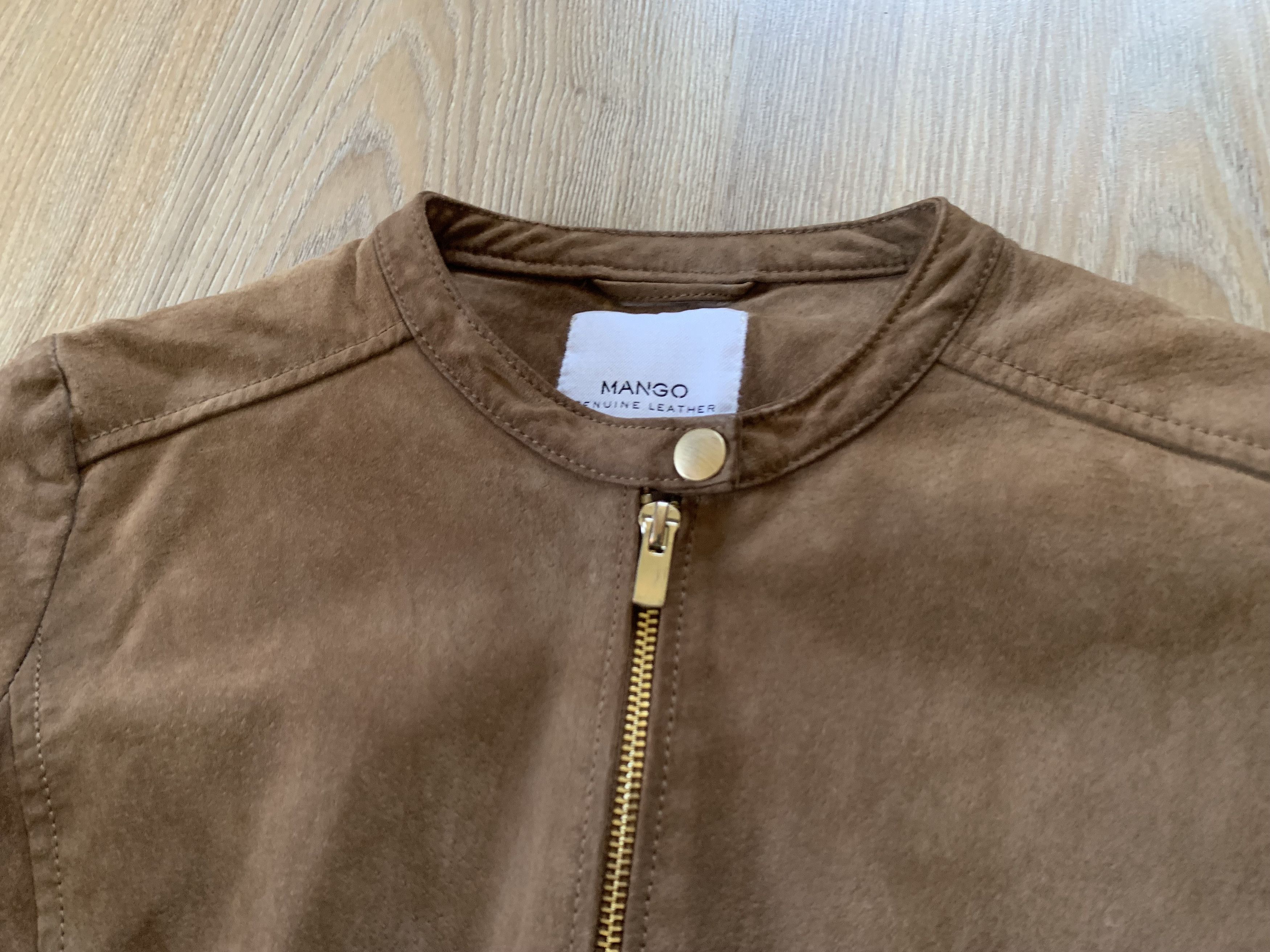 Mango Mango Suede Leather Jacket Size S / US 4 / IT 40 - 5 Thumbnail