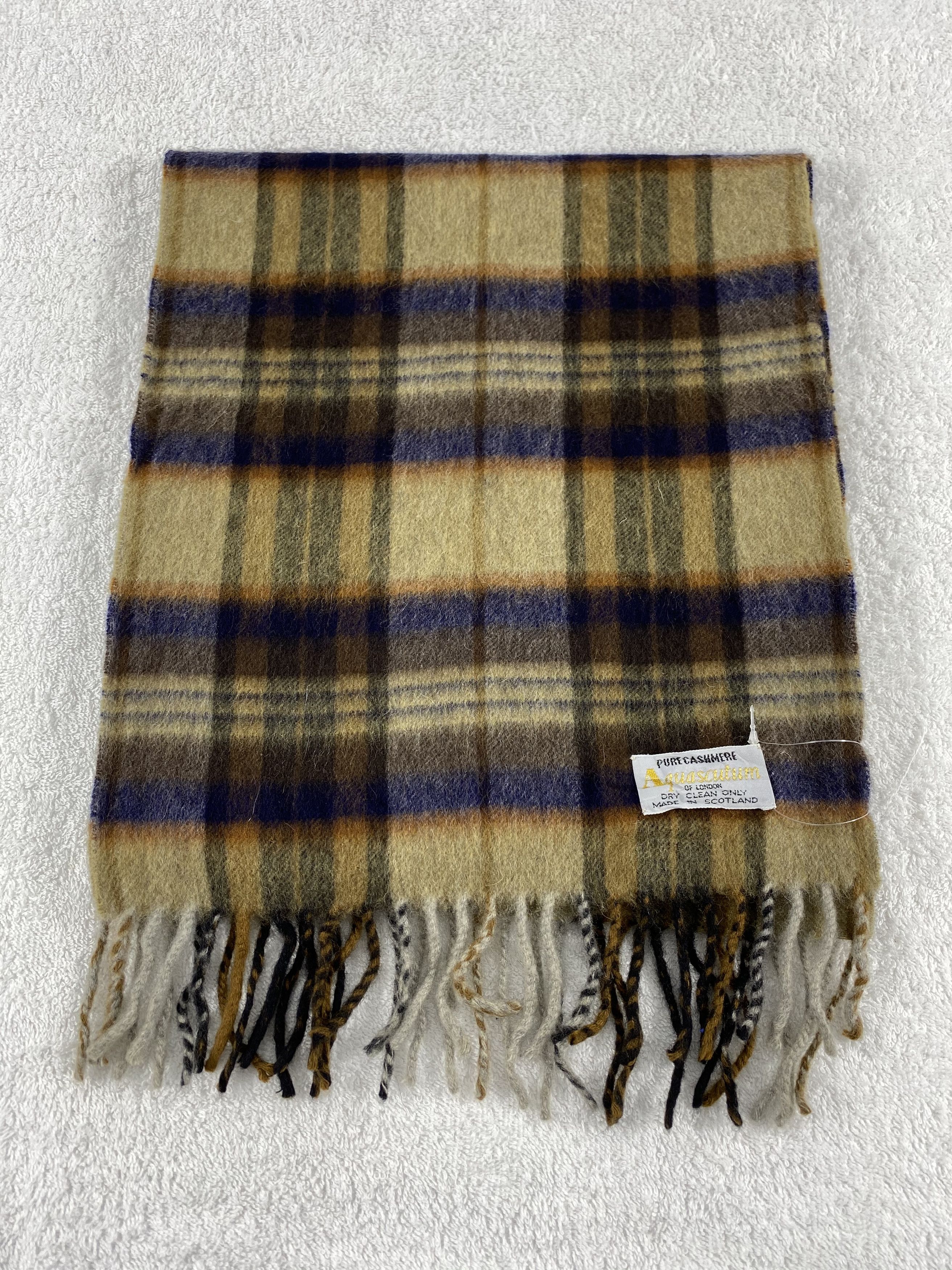Aquascutum Vintage Aquascutum Scarf/Muffler/Neckwear MF781 Size ONE SIZE - 2 Thumbnail