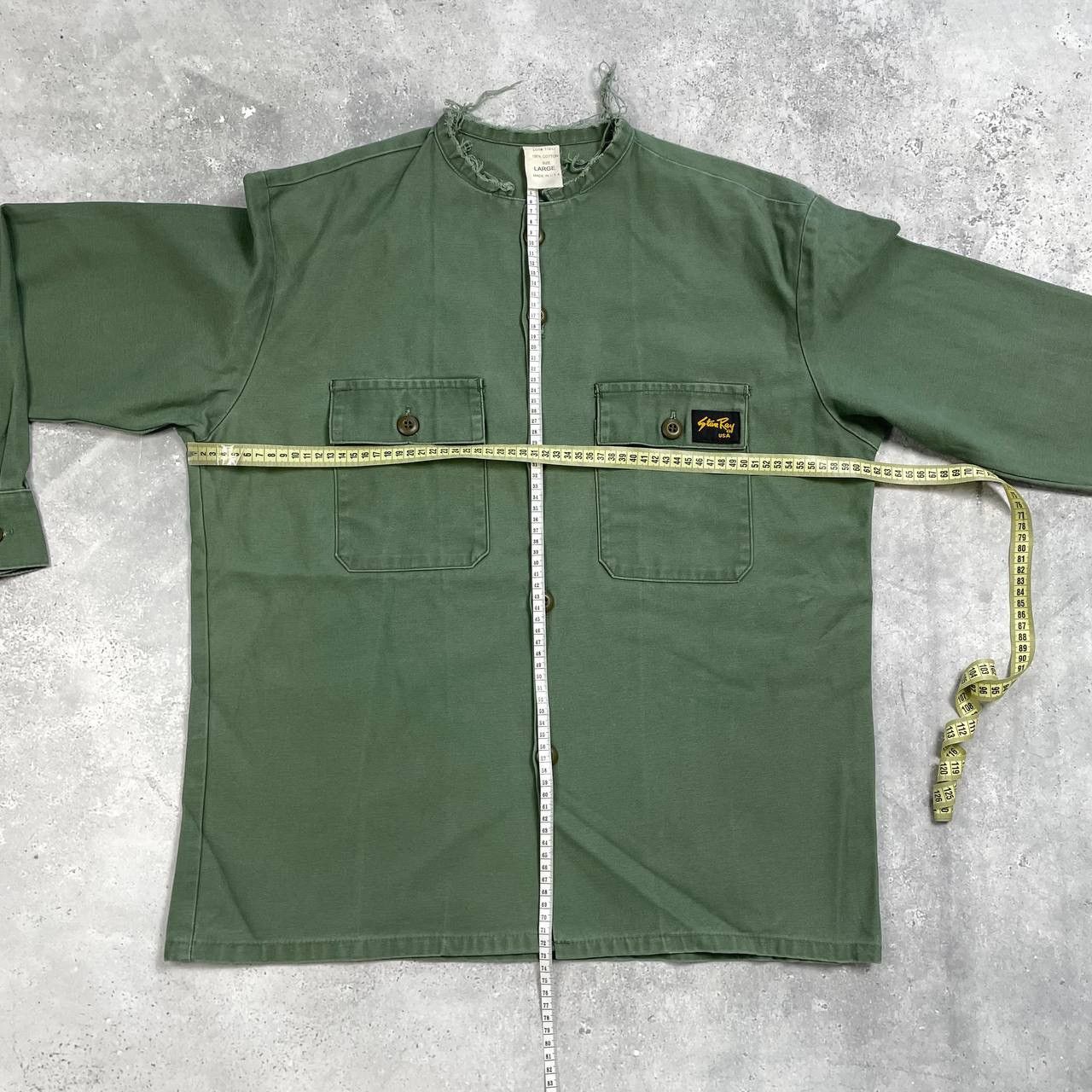 Stan Ray Vintage Stan Ray Fatigue CPO Button-Up Overshirt Jacket L Size US L / EU 52-54 / 3 - 19 Thumbnail