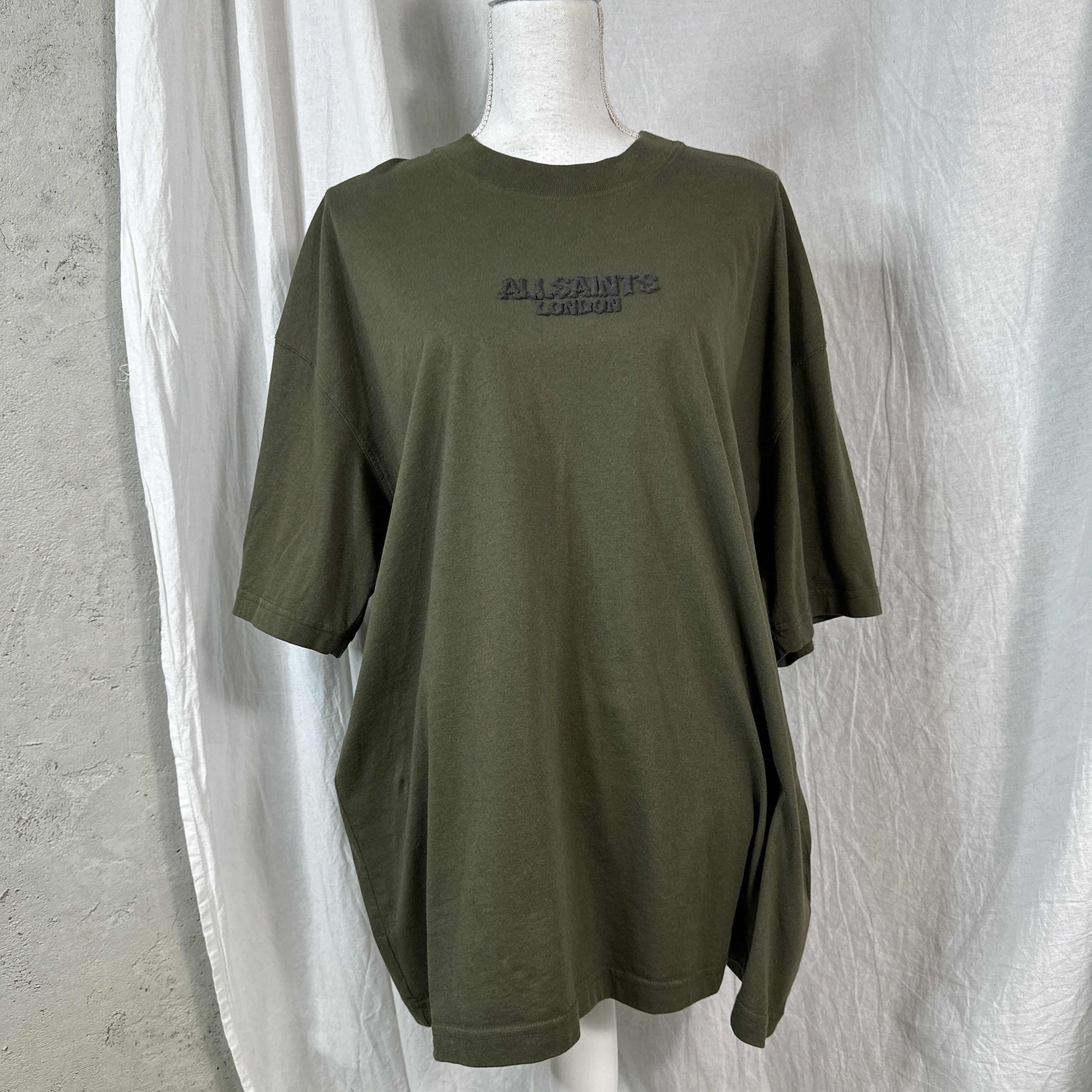 Allsaints × Vintage Allsaints Puffy Print Oversize T-shirt Size US M / EU 48-50 / 2 - 5 Thumbnail