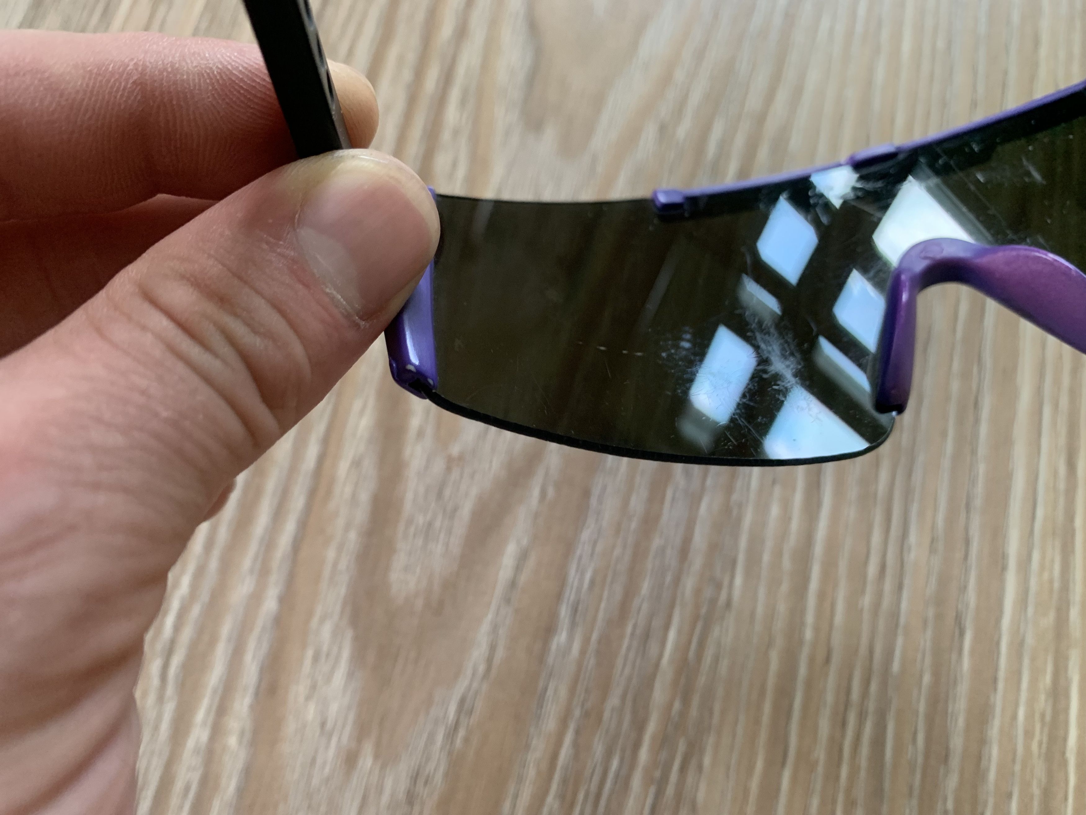 Designer Hype Ski Acid Vintage Sunglasses Size ONE SIZE - 8 Thumbnail