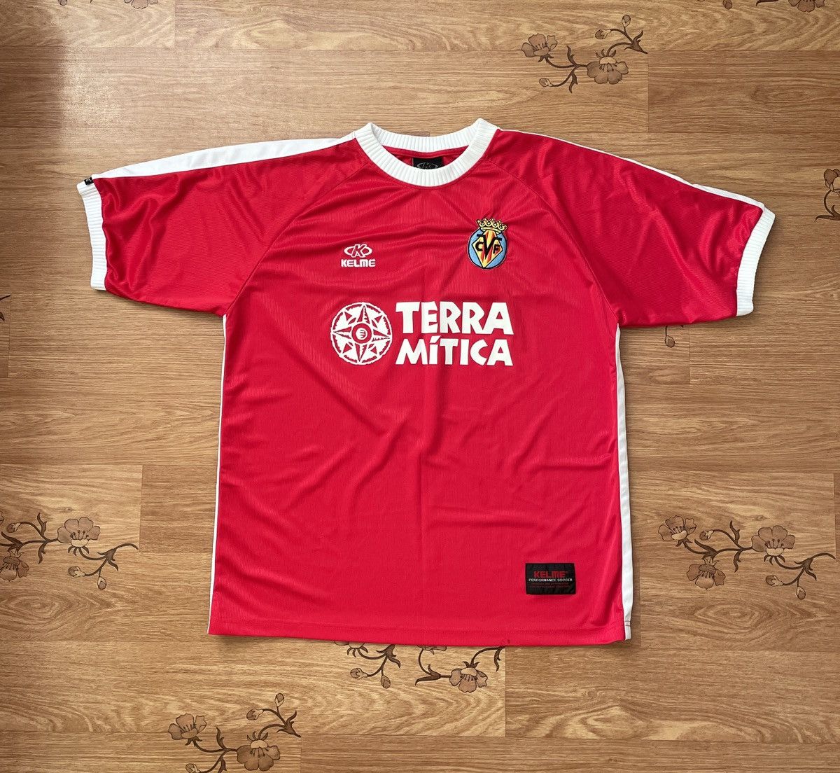 Vintage Villarreal 2000-2001 Kelme Quique Alvarez #16 Jersey t shirt Size US XL / EU 56 / 4 - 1 Thumbnail