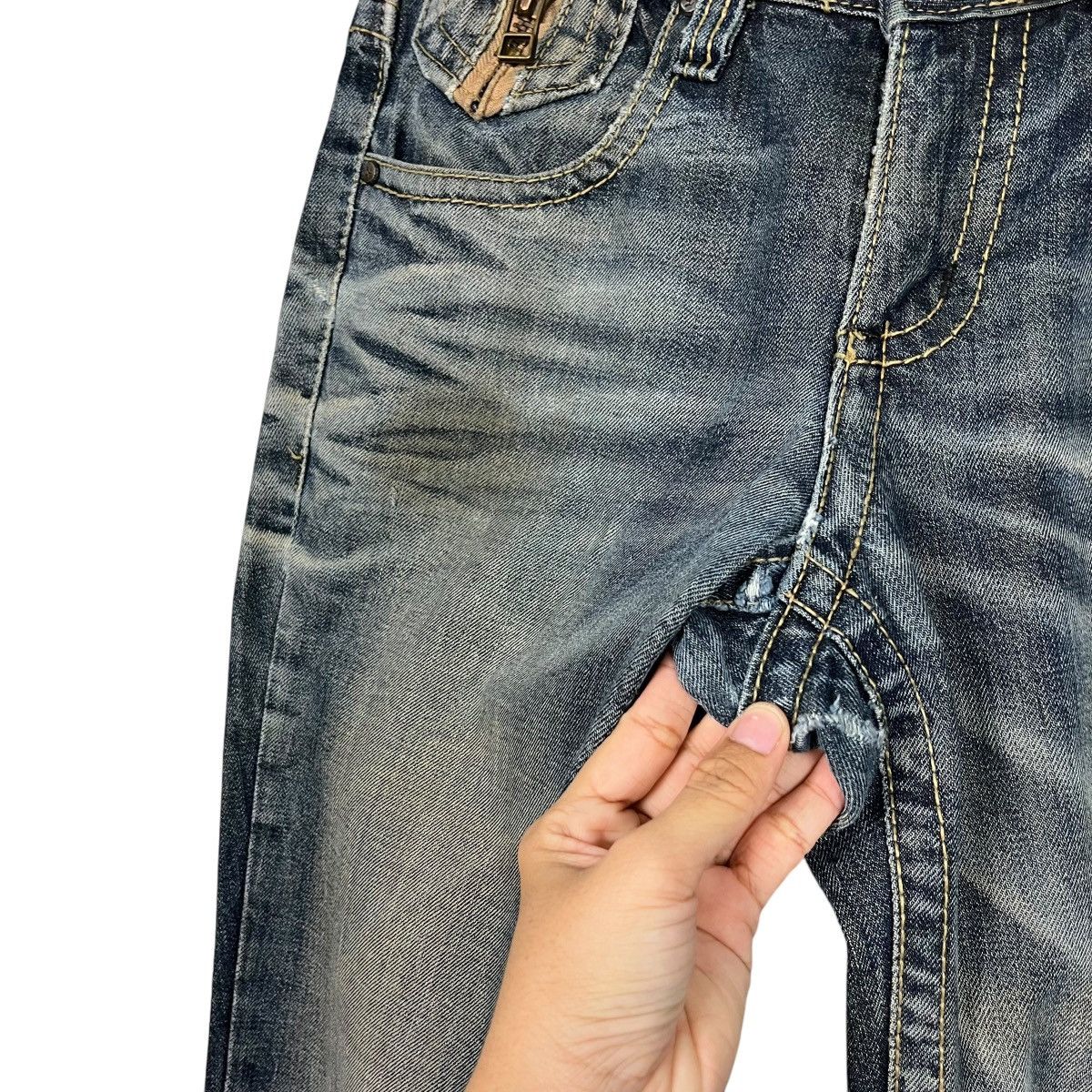 Japanese Brand Vintage Lolita Jeans Faded Denim Jeans Size 32" / US 10 / IT 46 - 14 Thumbnail