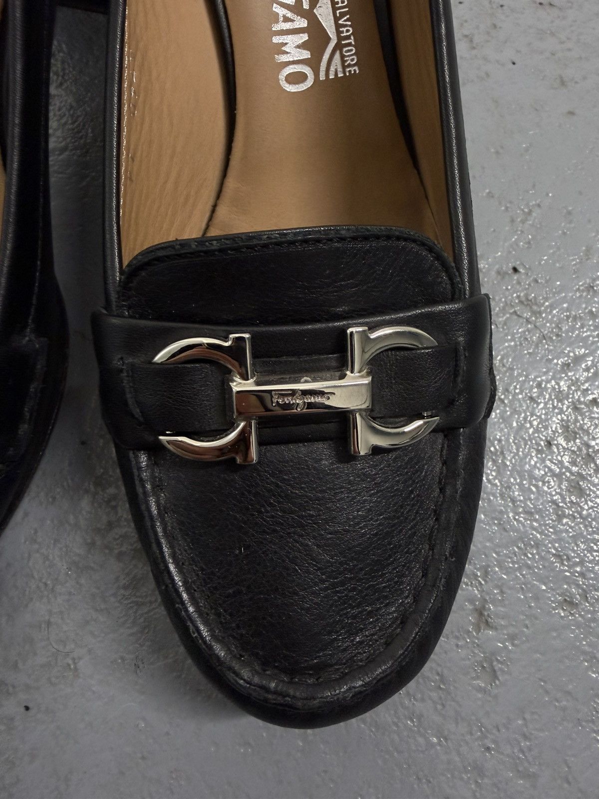 Salvatore Ferragamo Vintage Salvatore Ferragamo Leather Heels Size US 9 / IT 39 - 3 Thumbnail