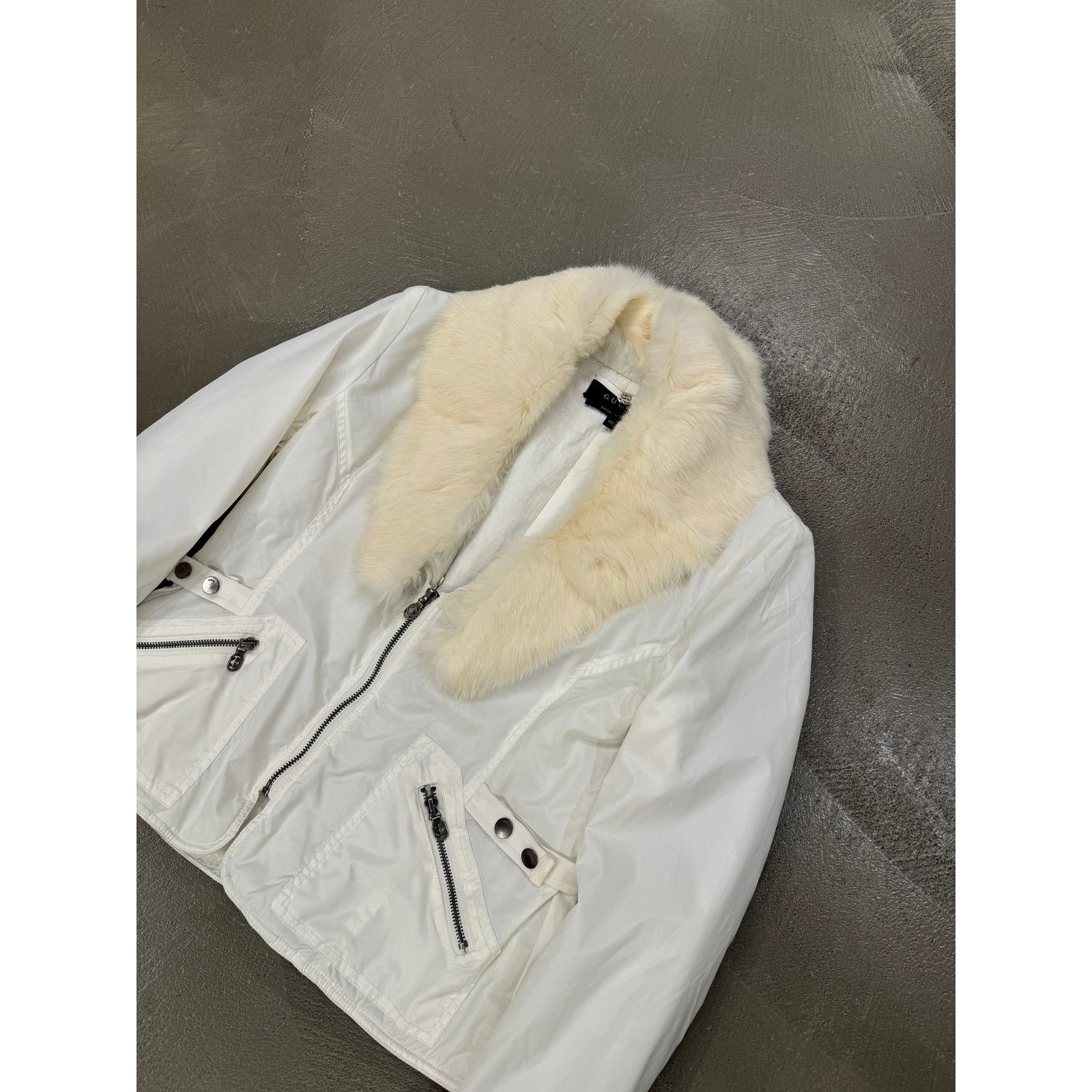 Gucci A/W2004 Gucci by Tom Ford real fur nylon jacket Size US XS / EU 42 / 0 - 4 Thumbnail