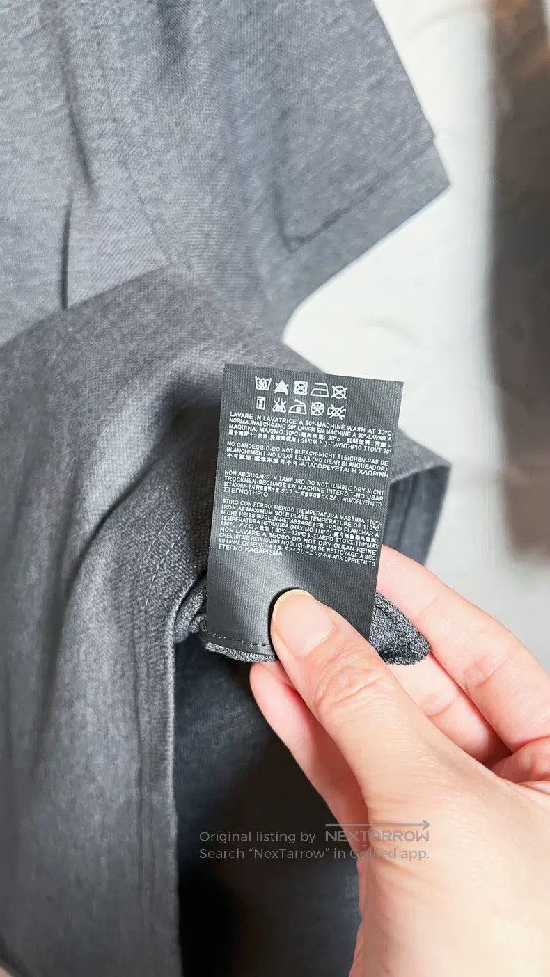 Saint Laurent Paris Saint Laurent Paris Grey Polo Short Sleeve Size US S / EU 44-46 / 1 - 7 Thumbnail