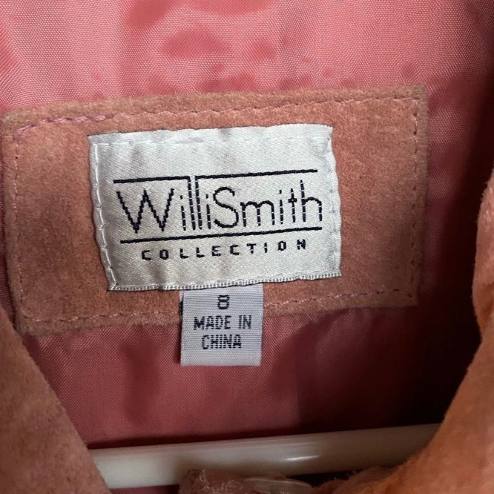 Other Willi Smith Pink Suede Button Down Blouse Women’s Size 8 Size M / US 6-8 / IT 42-44 - 3 Thumbnail