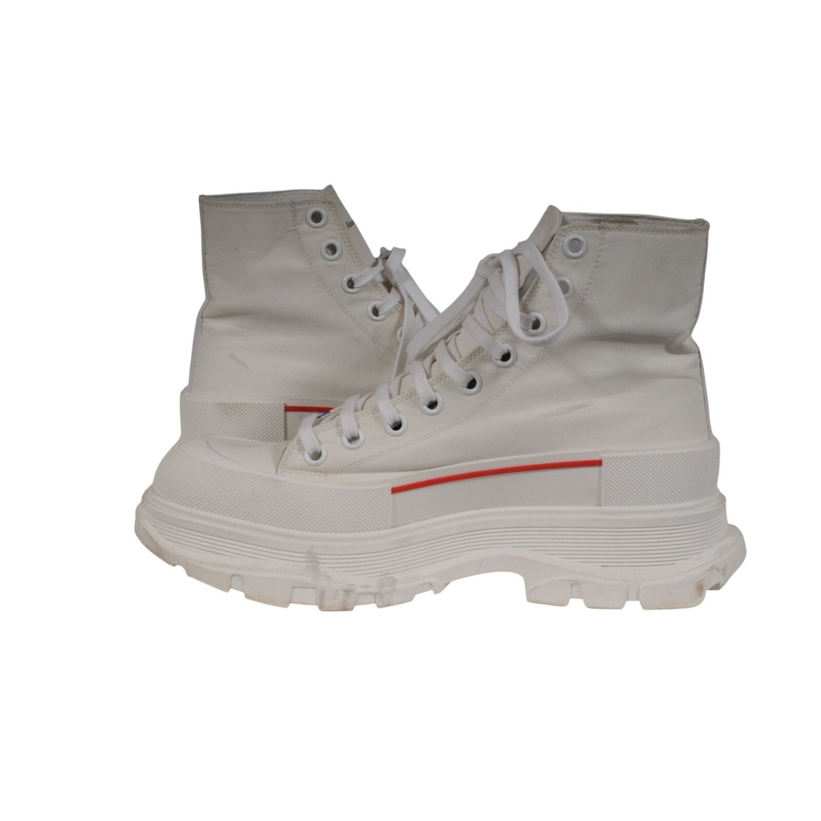 Alexander McQueen Tread Slick Graffiti Logo Boots Size US 9.5 / EU 42-43 - 10 Thumbnail