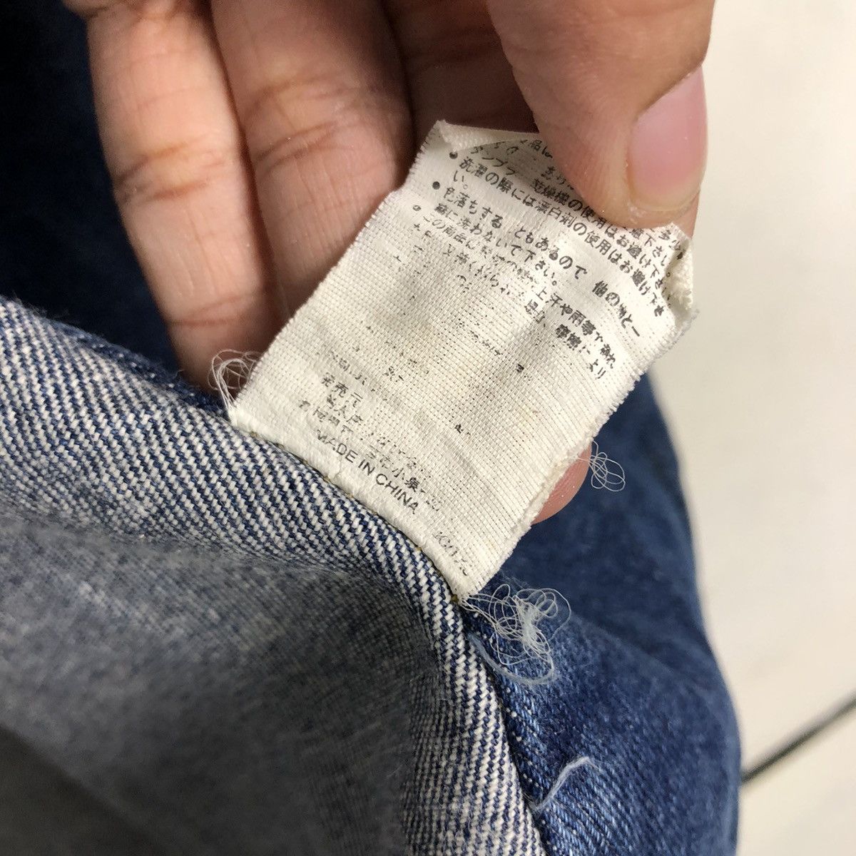 Japanese Brand 📌Vintage Denim Work Jacket Biker Fuji Mark Size US M / EU 48-50 / 2 - 20 Thumbnail