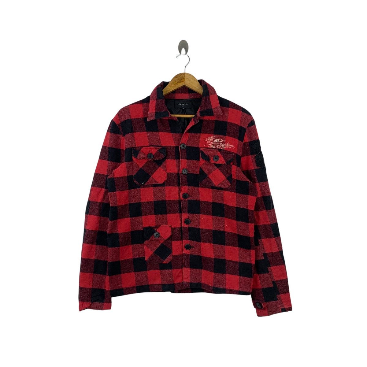 In The Attic × Japanese Brand IN THE ATTIC Homme Japanese Brand Casualwear Checkered Shirt Size US L / EU 52-54 / 3 - 1 Thumbnail