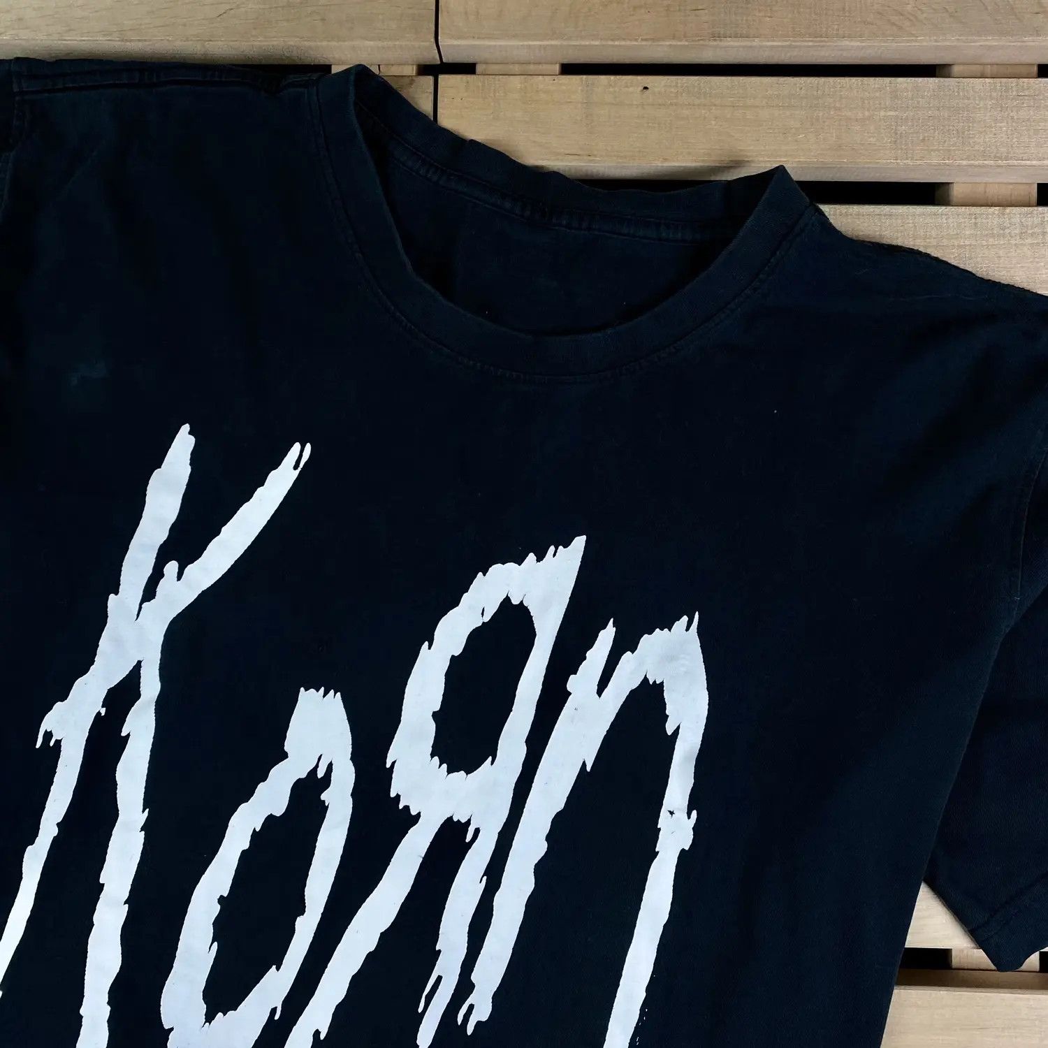 Band Tees Mens Vintage T Shirt Korn Size L Size US L / EU 52-54 / 3 - 2 Thumbnail