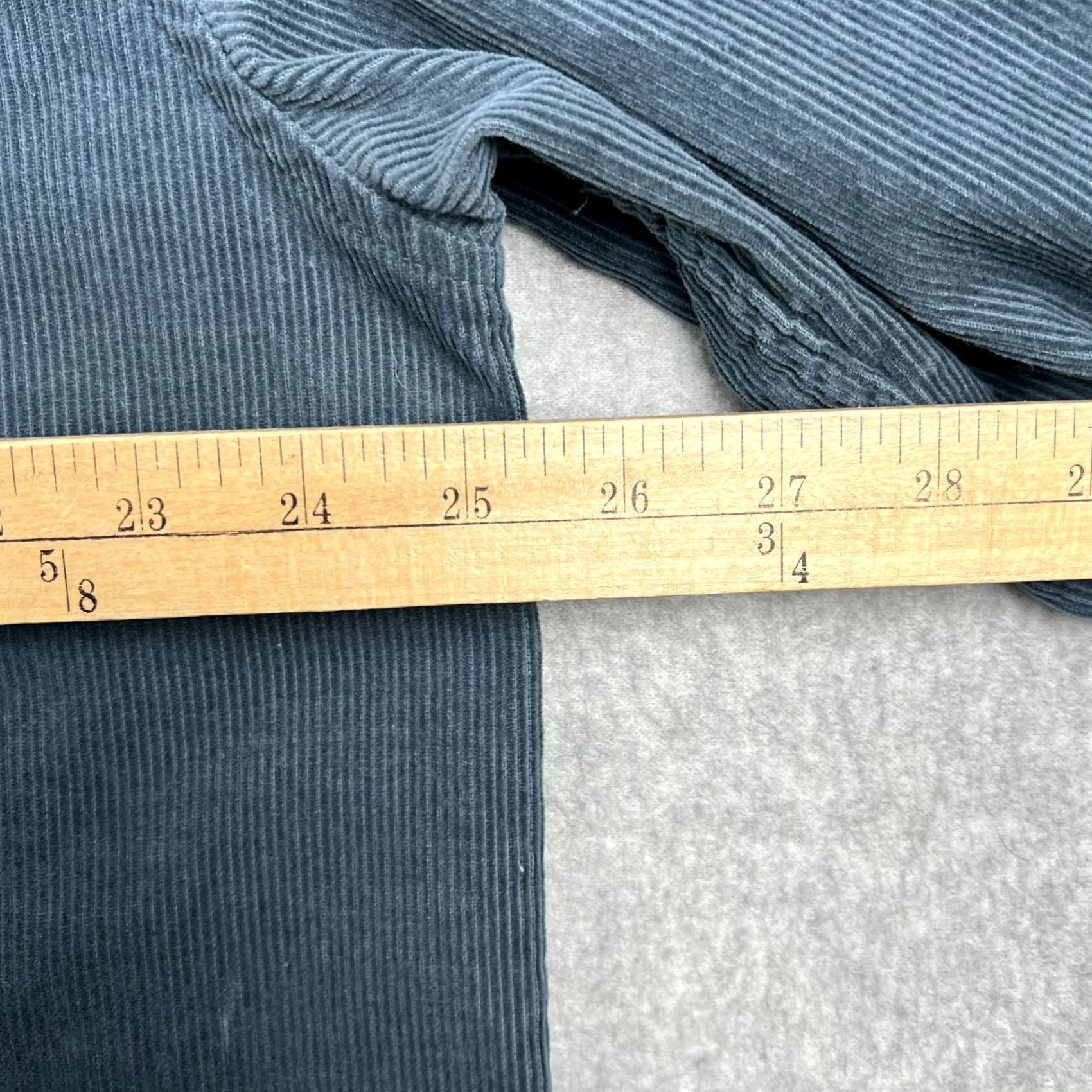 Vintage Birdwell Beach Britches Corduroy Jacket Hooded Snap Button XL Blue Mens Size US XL / EU 56 / 4 - 6 Thumbnail