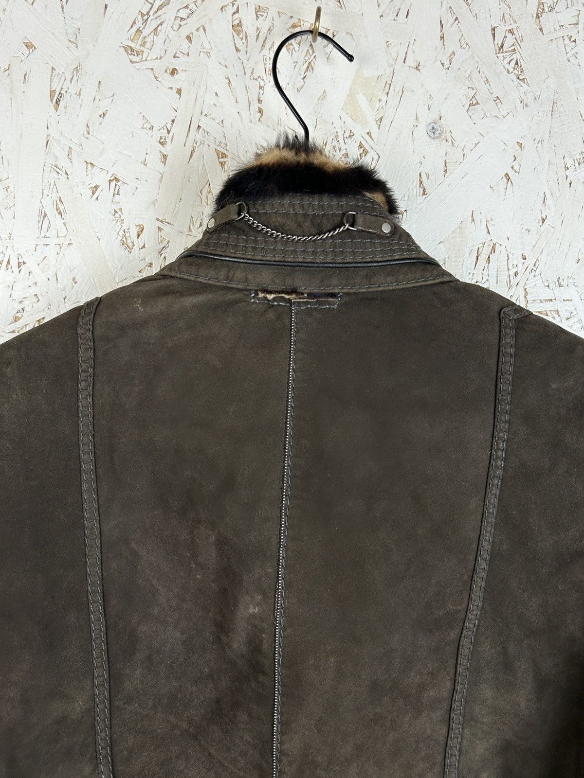 Marithe + Francois Girbaud Marithe Francois Girbaud Kangaroo Reversible Leather Jacket Size M / US 6-8 / IT 42-44 - 8 Thumbnail