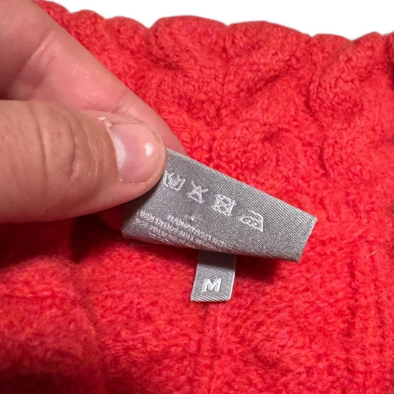 Other Aran Salomon Cardigan Merino Wool Sweater M Flaw Size M / US 6-8 / IT 42-44 - 5 Thumbnail