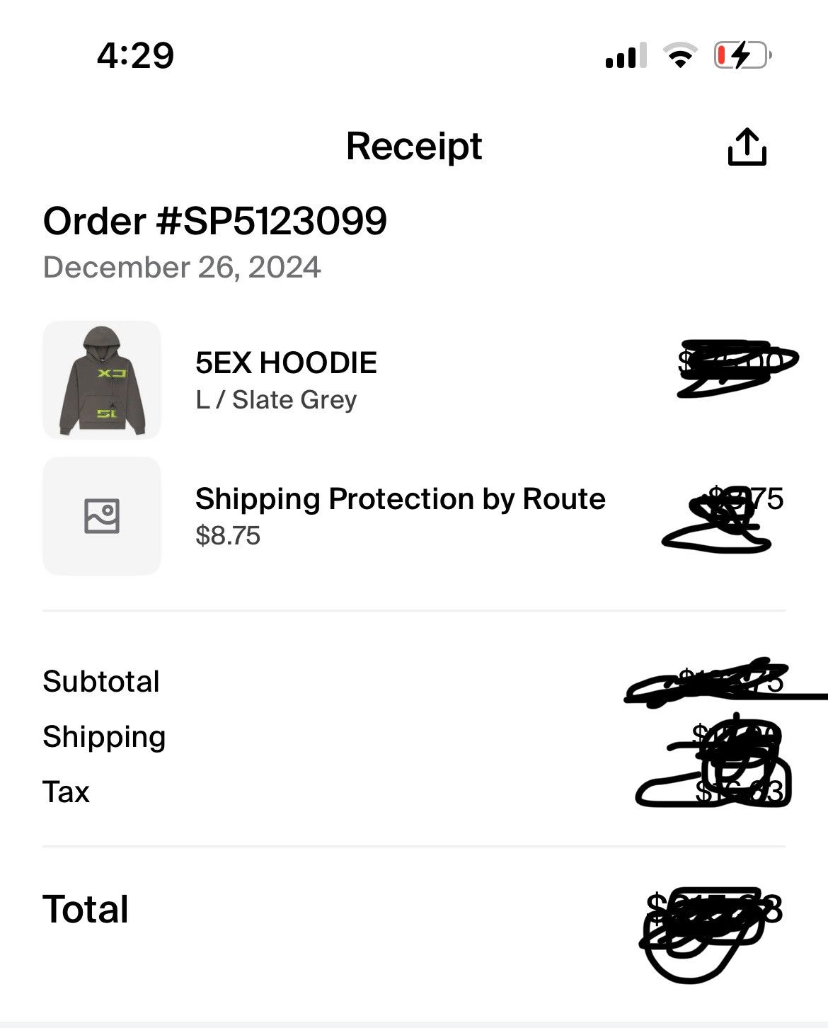 Sp5der Sp5der 5ex Hoodie Size US L / EU 52-54 / 3 - 9 Thumbnail