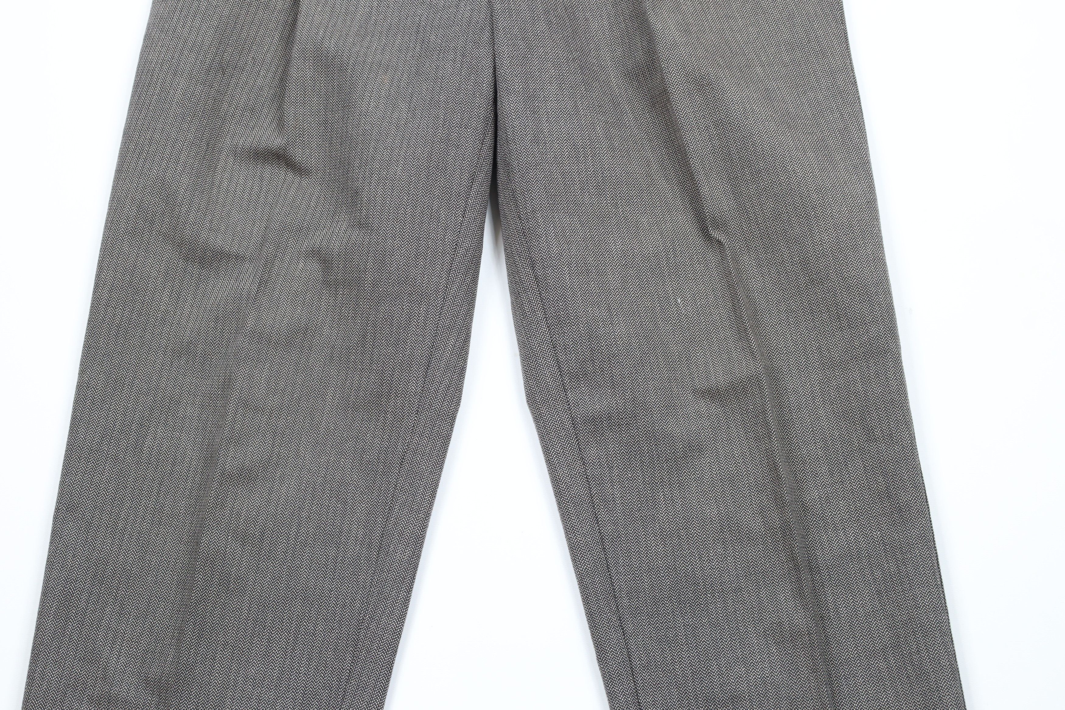 Vintage Vintage 90s Streetwear Dye Pleated Cuffed Cotton Chino Pants Size US 32 / EU 48 - 3 Thumbnail