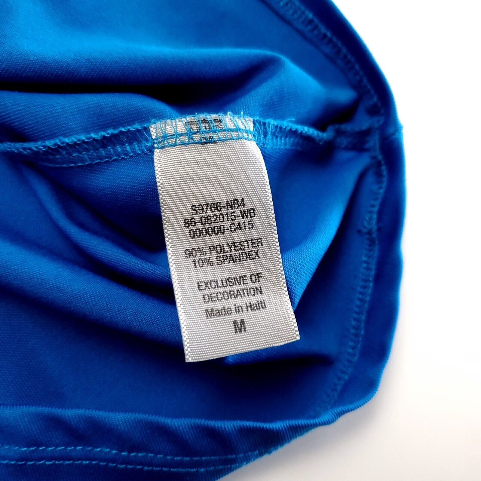 Champion Champion Athleisure Blue Polyester Spandex Tank Top Medium Size M / US 6-8 / IT 42-44 - 6 Thumbnail