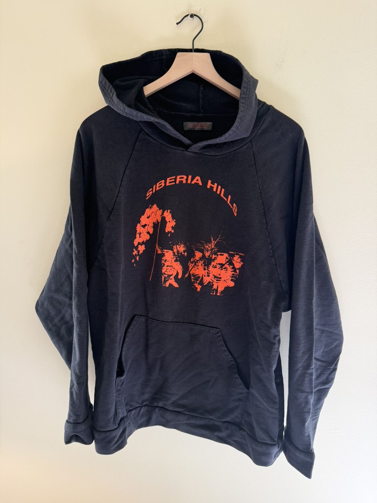 Siberia Hills Siberia Hills Blood Red Himalayas Hoodie | Grailed