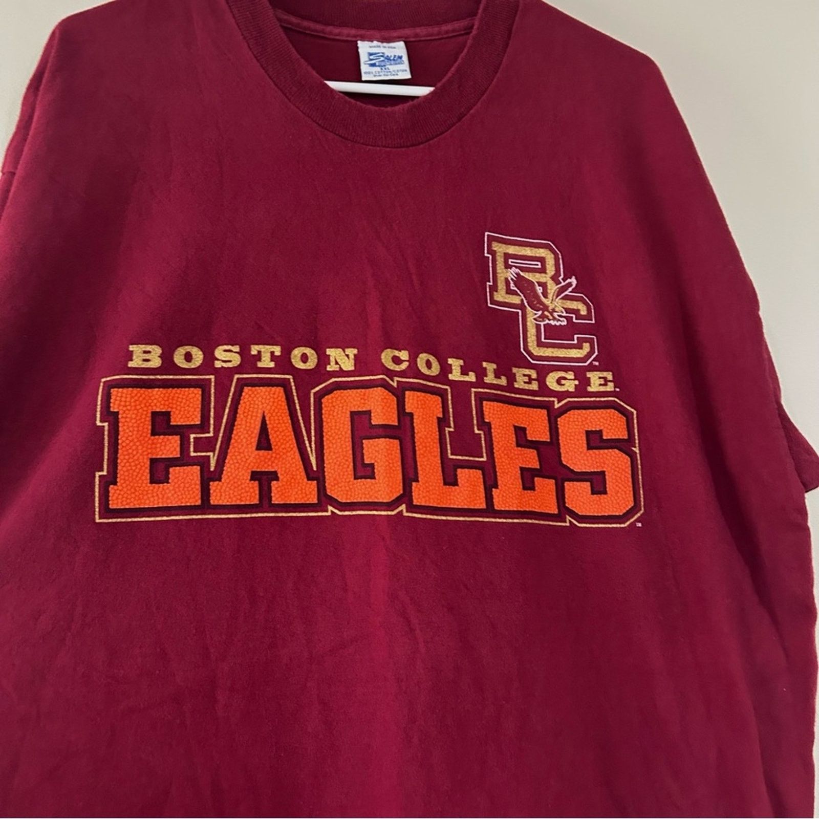 Salem Sportswear Vintage Boston College Eagles Shirt Size US XL / EU 56 / 4 - 2 Thumbnail