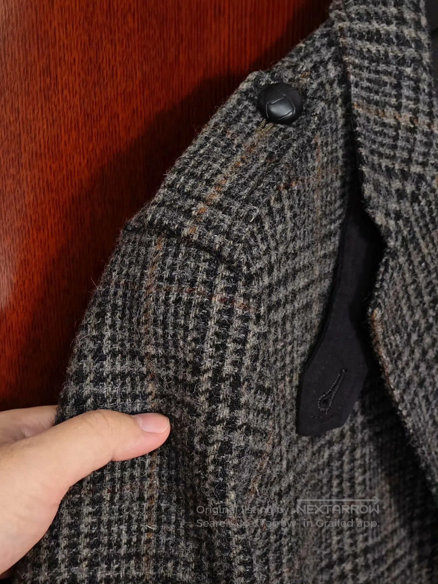 United Arrows Casual Tweed Wool Hunting Jacket. Size US M / EU 48-50 / 2 - 4 Thumbnail