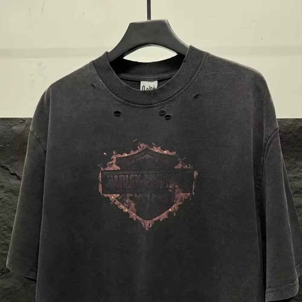 Japanese Brand × Vintage graphic cotton T-shirt Size US L / EU 52-54 / 3 - 5 Thumbnail