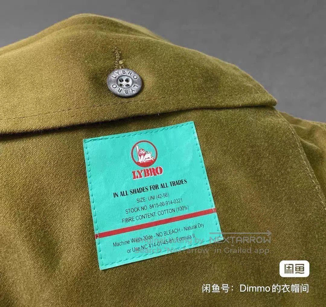 Nigel Cabourn Nigel Cabourn Lybro Work Jacket. Size US L / EU 52-54 / 3 - 6 Thumbnail