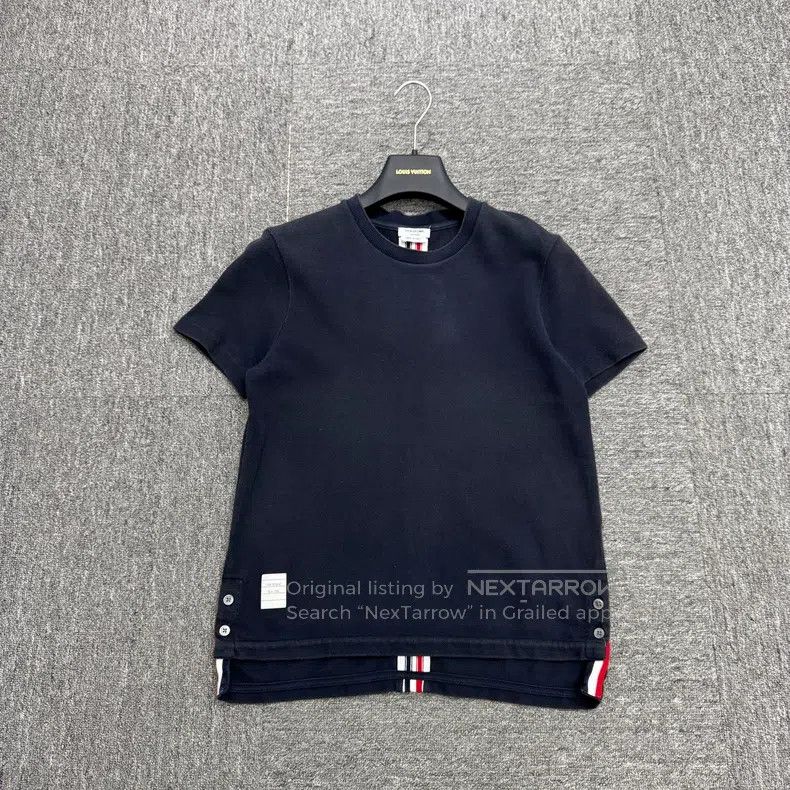 Thom Browne Thom Browne Striped Polo Shirt Size US XXS / EU 40 - 1 Thumbnail