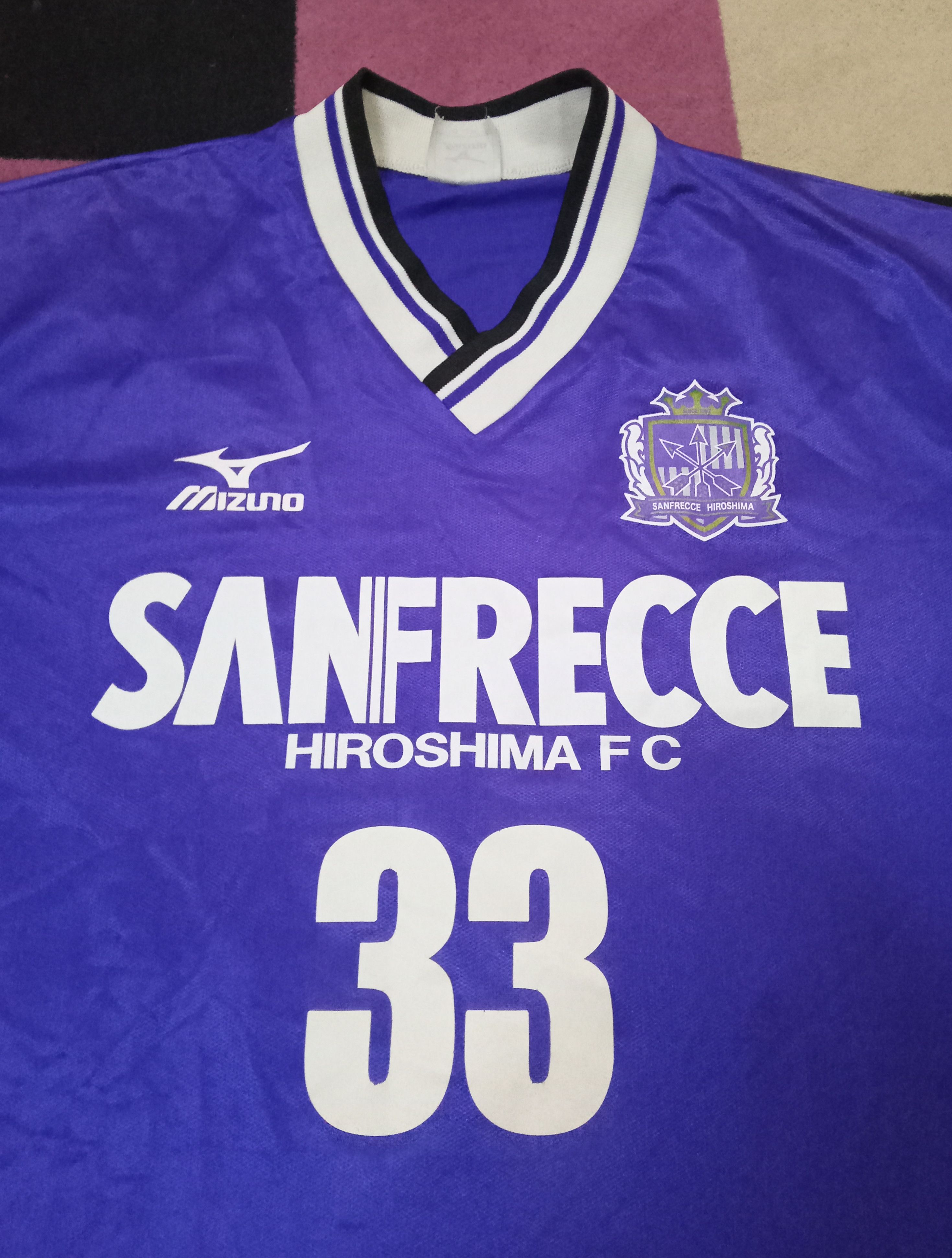Mizuno Mizuno Sanfrecce Hiroshima FC Vintage Jersey Size US L / EU 52-54 / 3 - 3 Thumbnail