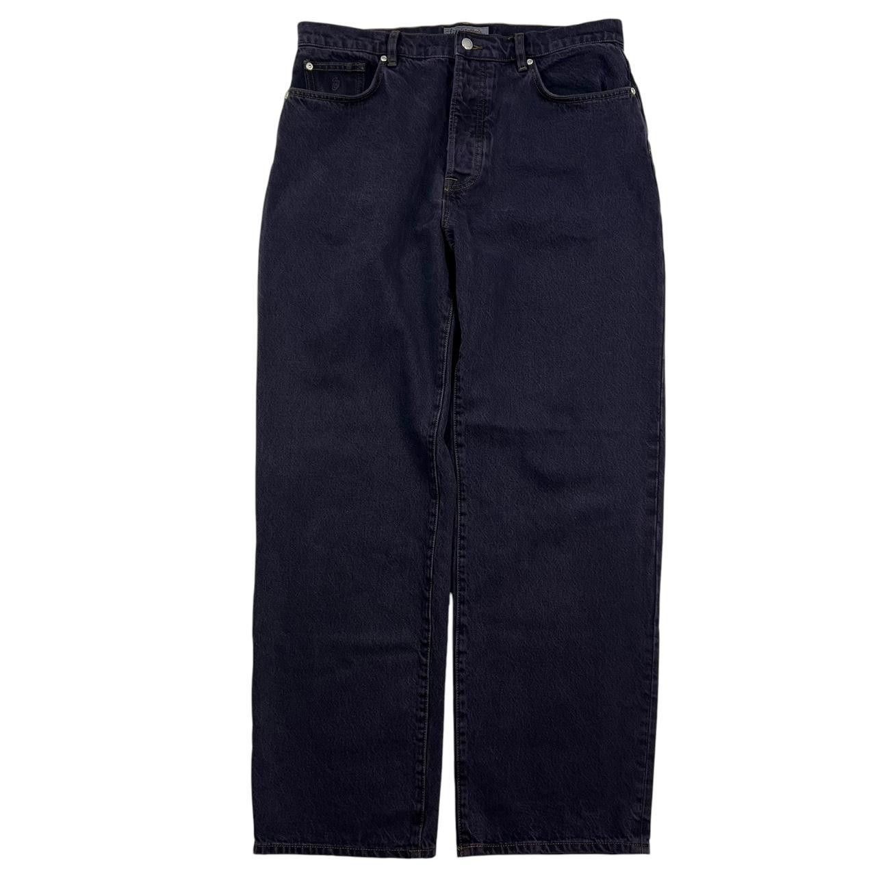 Stussy Stussy “classic” Purple / Indigo Jeans - Waist: 35” Size US 35 - 2 Thumbnail