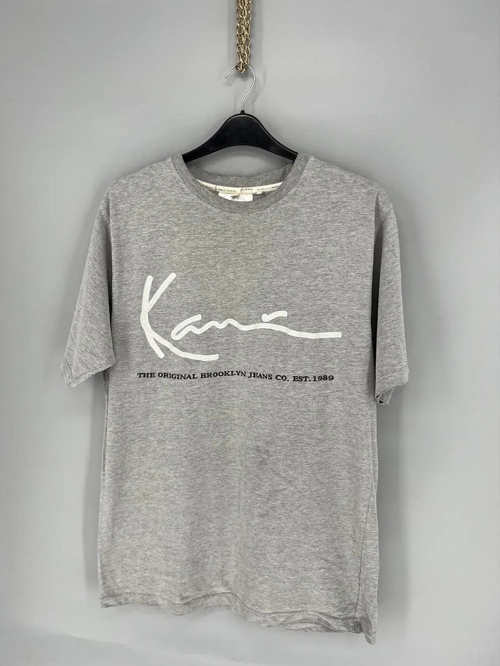 Vintage Mens Vintage T Shirt Karl Kani Big Logo Size L Size US L / EU 52-54 / 3 - 3 Thumbnail