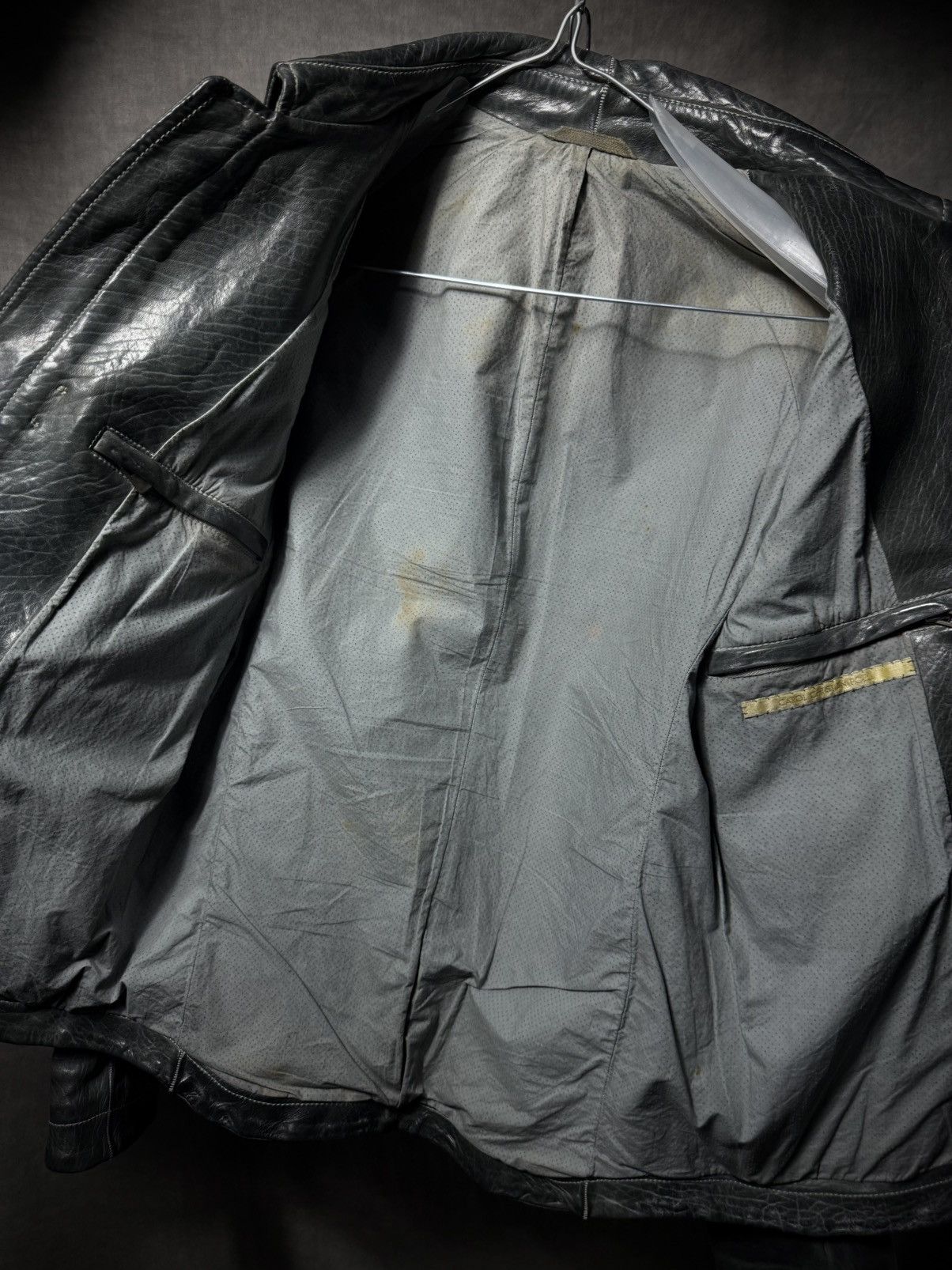 Carol Christian Poell Carol Christian Poell 2010 SAFE LM/2498 Scarstitched Jacket Size US XXS / EU 40 - 13 Thumbnail