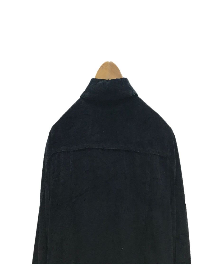 Helmut Lang Vintage Helmut Lang Runway FW1997 Velvet Coat Jacket Size S / US 4 / IT 40 - 7 Thumbnail