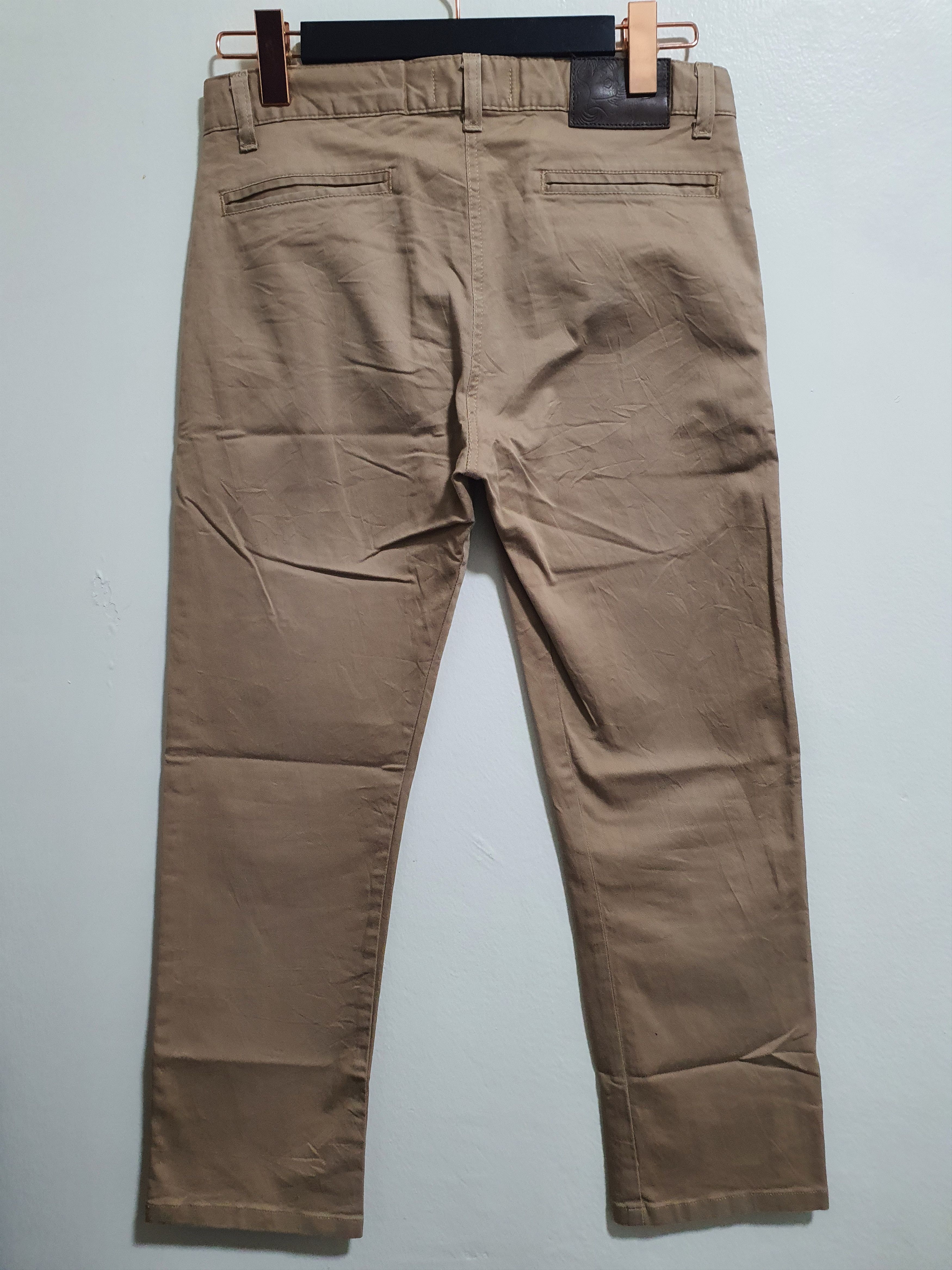 Naked & Famous NAKED & FAMOUS 30”/35” BEIGE ANKLE PANTS Size US 30 / EU 46 - 1 Thumbnail