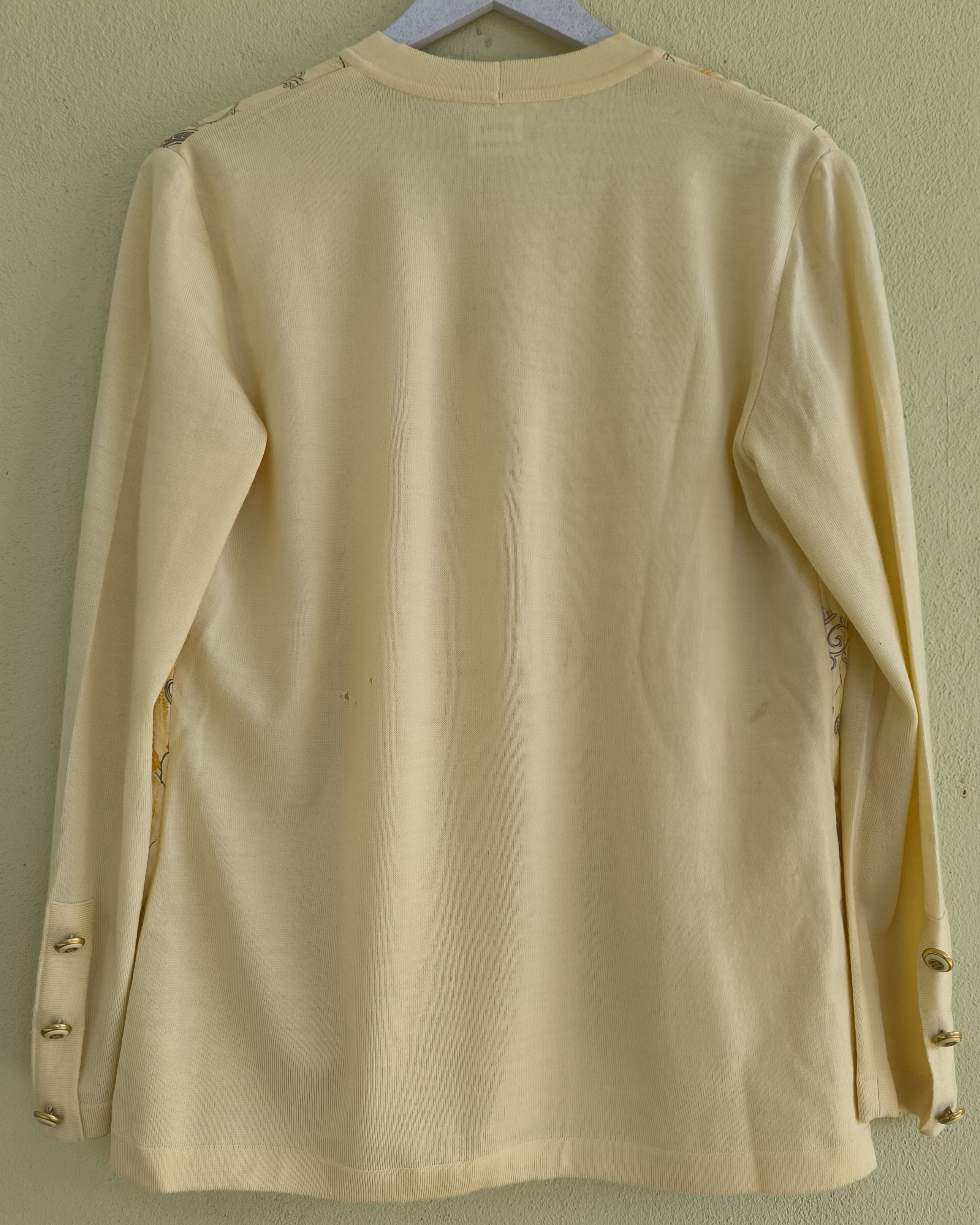 Celine Vtg CELINE silk cardigan Size US S / EU 44-46 / 1 - 8 Thumbnail