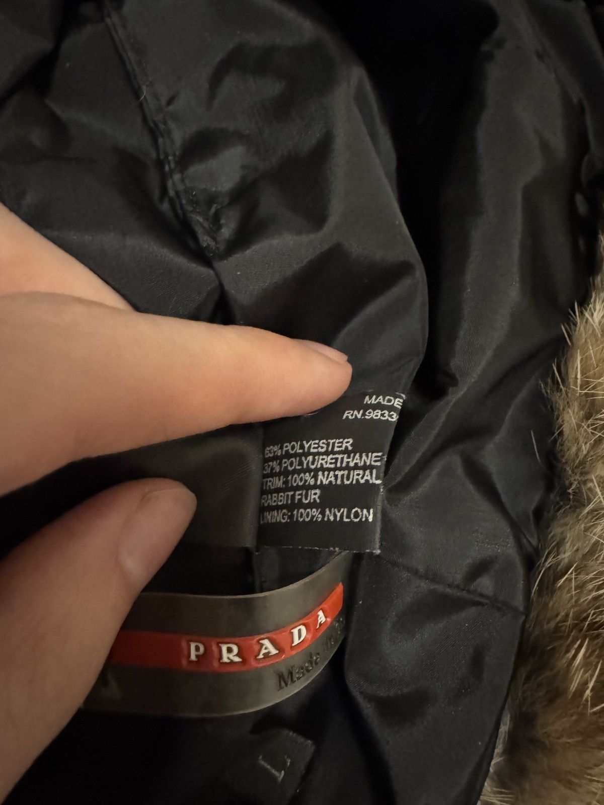 Prada Rare rabbit fur trapper hat fits sz medium Size ONE SIZE - 6 Thumbnail