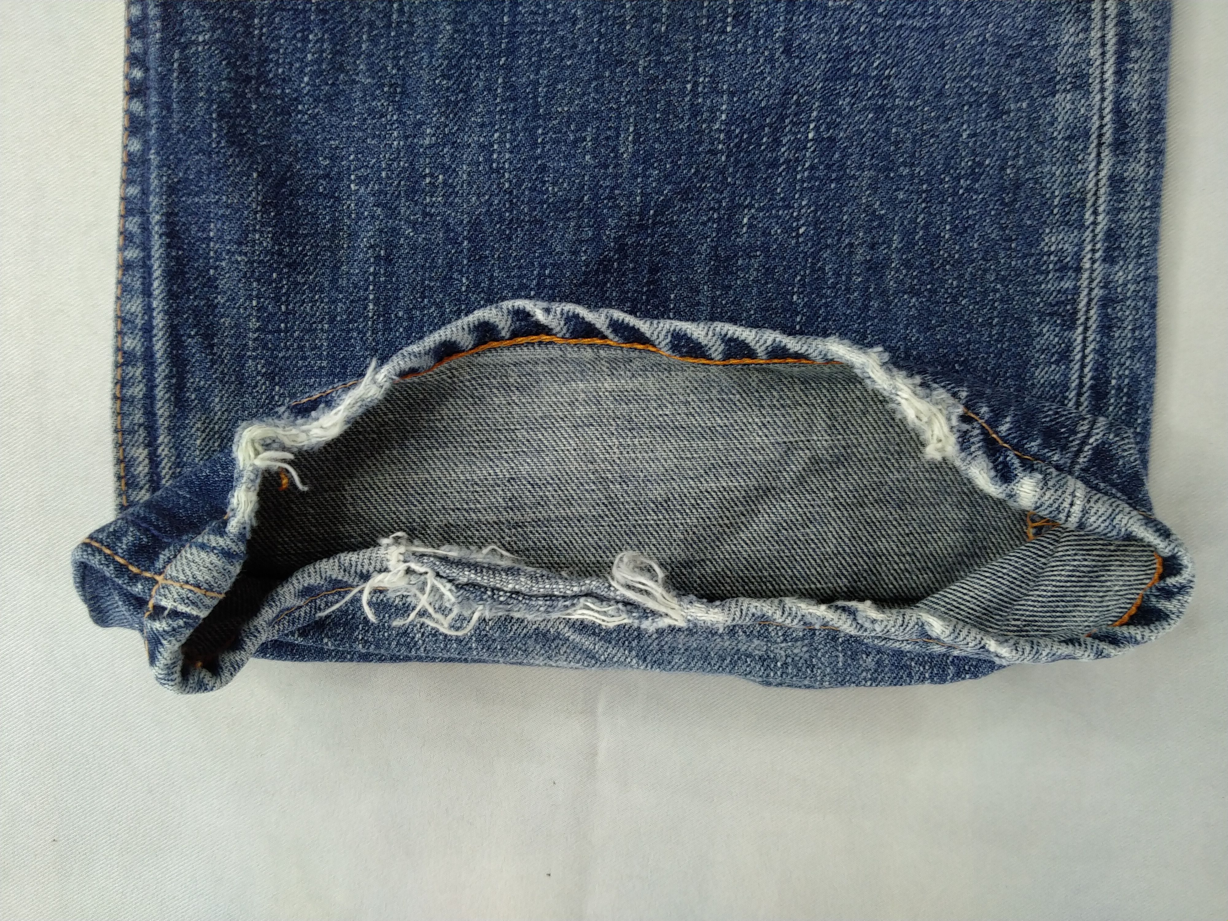 Levi's Blue Vintage Levi's 504 Distressed Denim 32x34 -JN208 Size US 32 / EU 48 - 21 Thumbnail